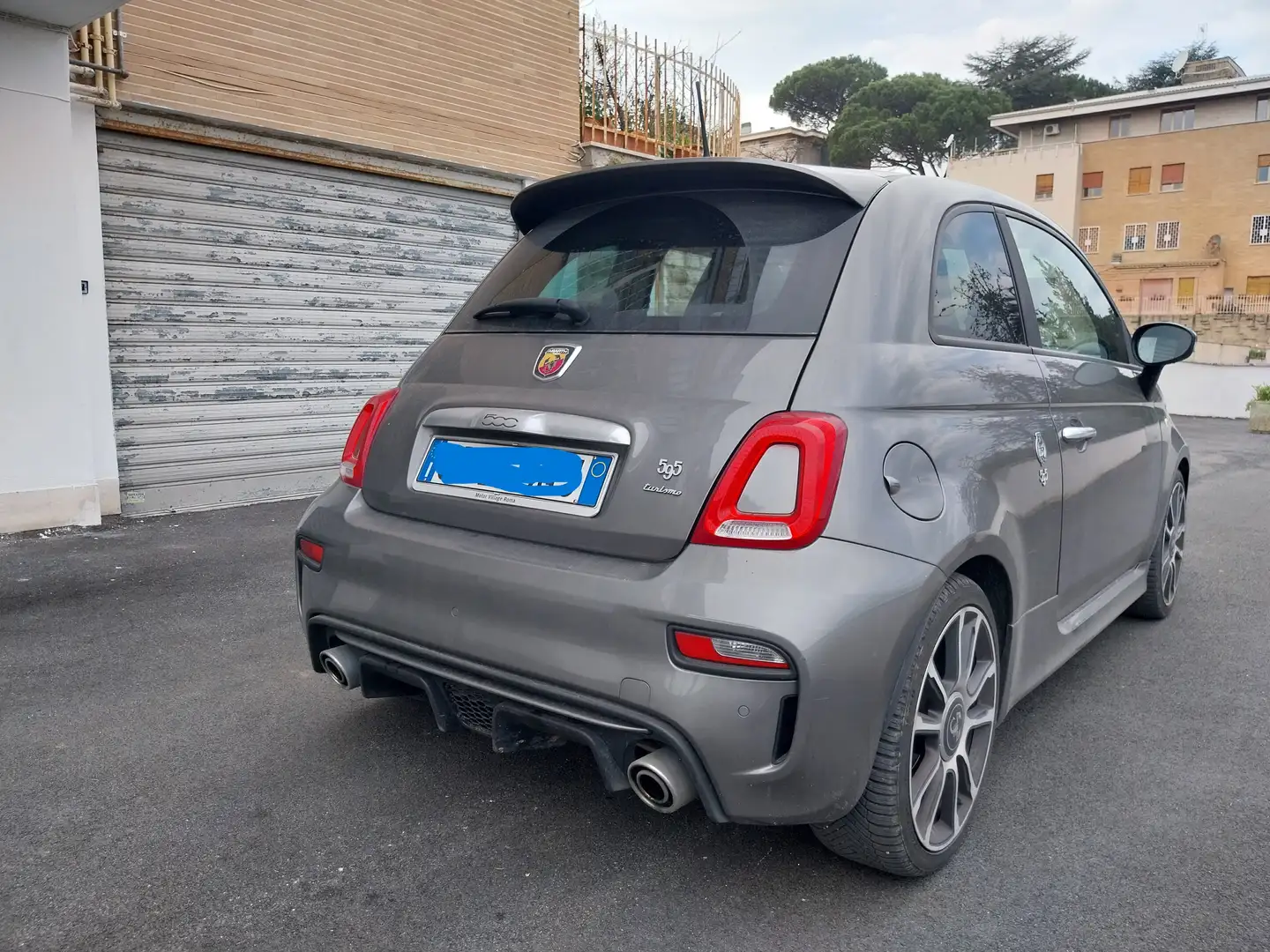 Abarth 595 Turismo 165cv 2020 Grigio - 1