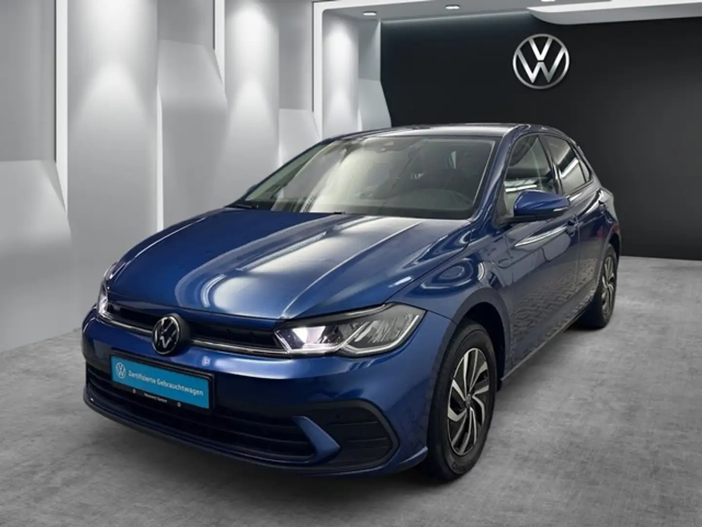 Volkswagen Polo VI 1.0TSI Life RFK LED APP CONNECT Bleu - 1