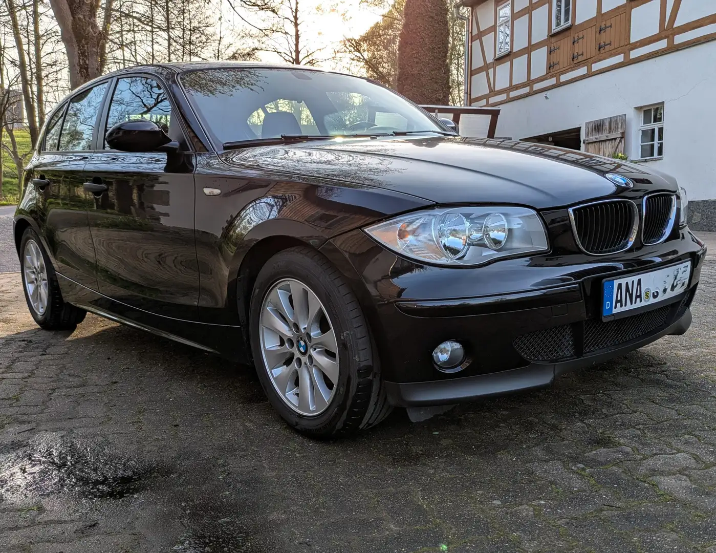 BMW 116 116i Чорний - 1