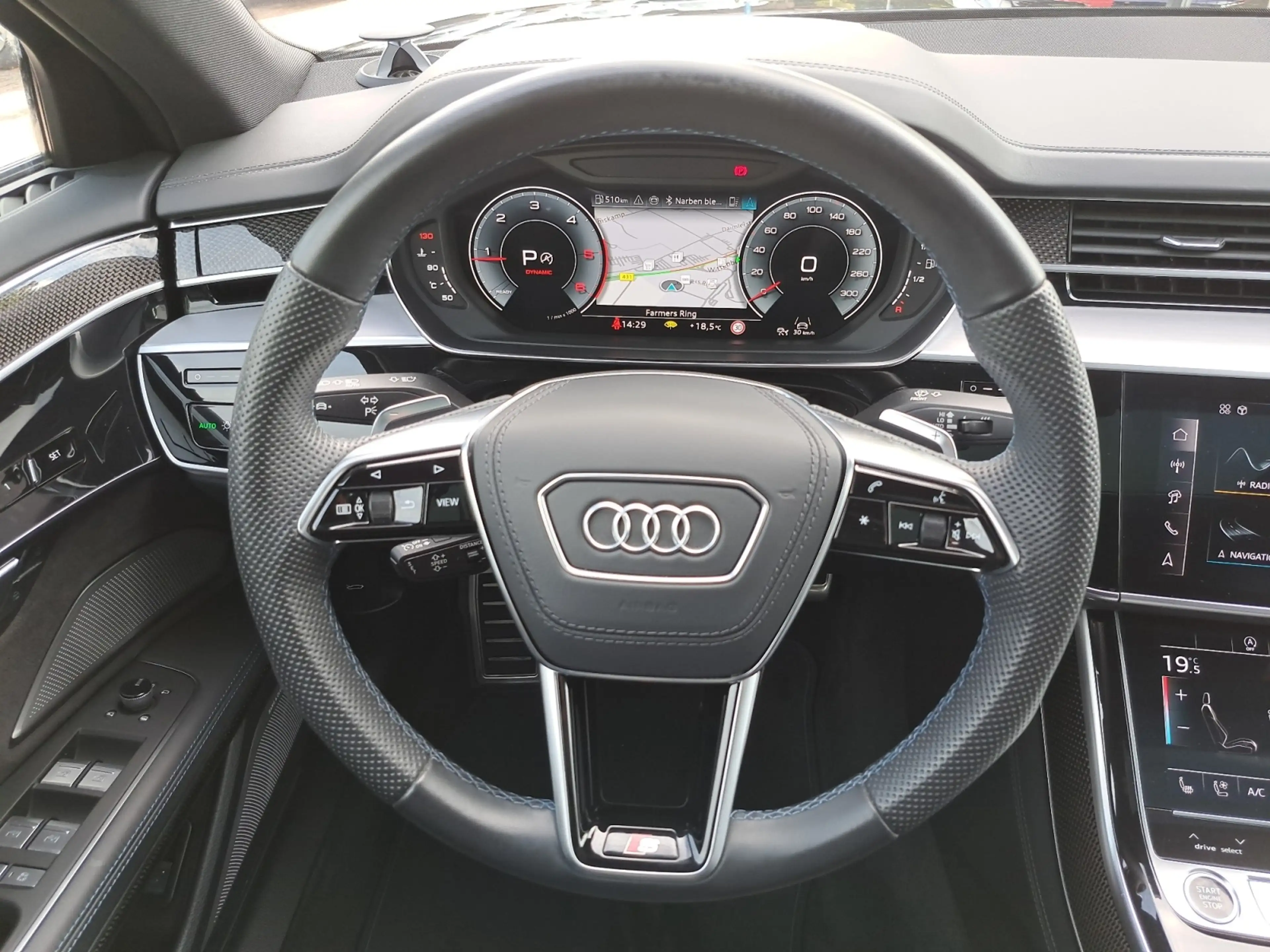 Audi A8 50 TDI quattro tiptr. S line-EX PANO 21" SITZBELÜ — photo 15