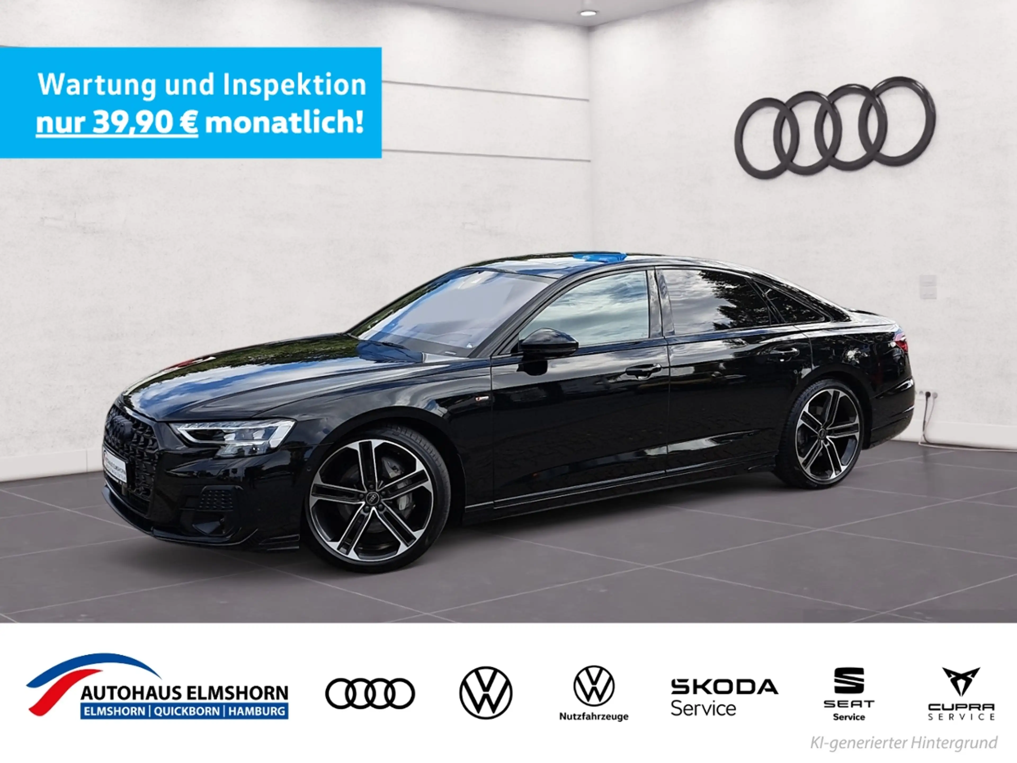 Audi A8 50 TDI quattro tiptr. S line-EX PANO 21" SITZBELÜ