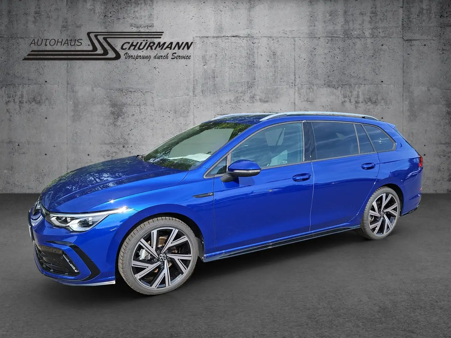 Volkswagen Golf Golf VIII Variant Variant 1.5 eTSI OPF DSG R-Line Blau - 1