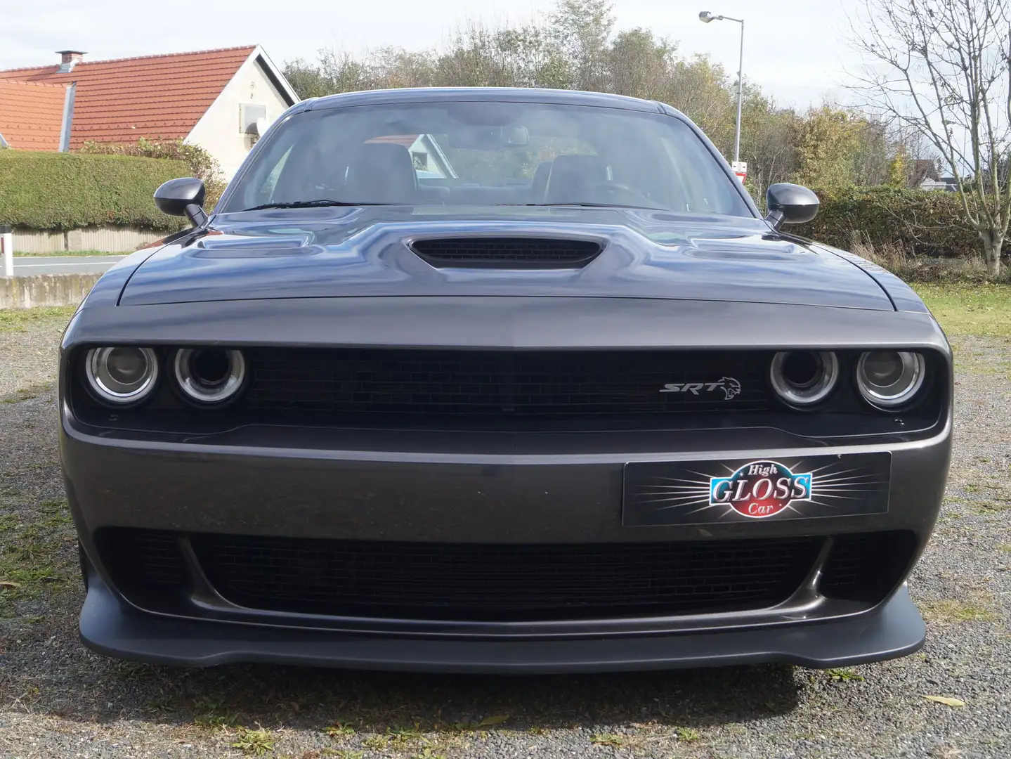 Dodge Challenger SRT Hellcat 6,2 V8, UNFALLFREI, TOP ZUSTAND, AB EU Grau - 2