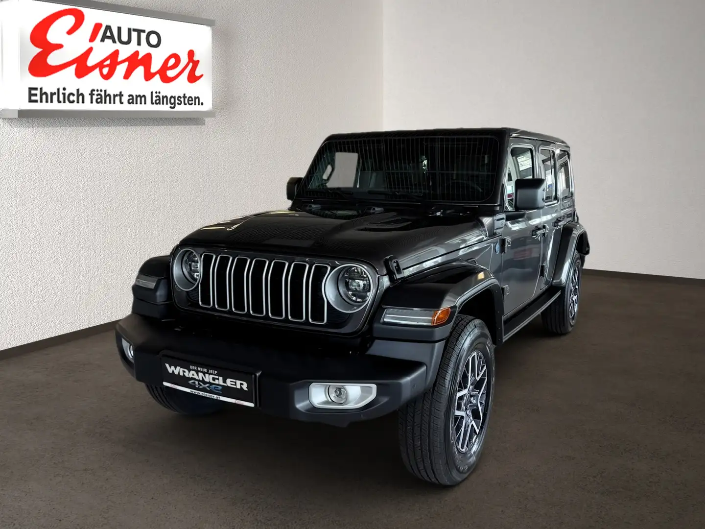 Jeep Wrangler 2.0 PHEV SAHARA AT380 Neuwagen! Schwarz - 2