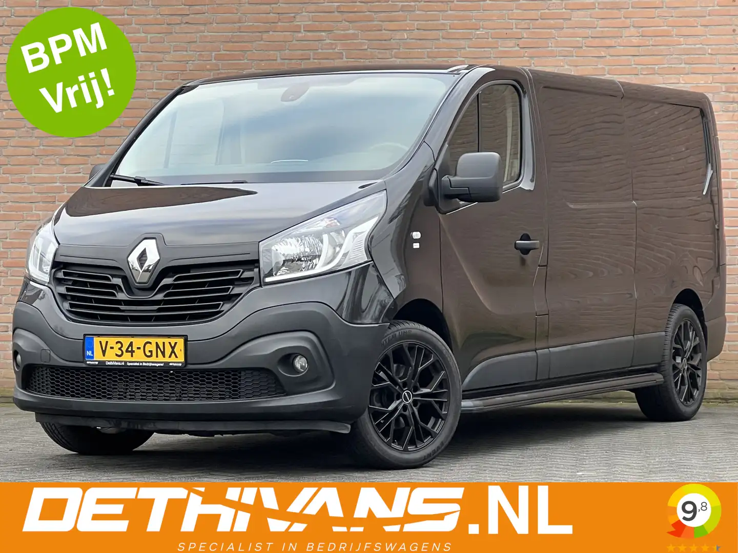 Renault Trafic 1.6dCi 126PK Lang Black Edition / Euro6 / Camera / Noir - 1