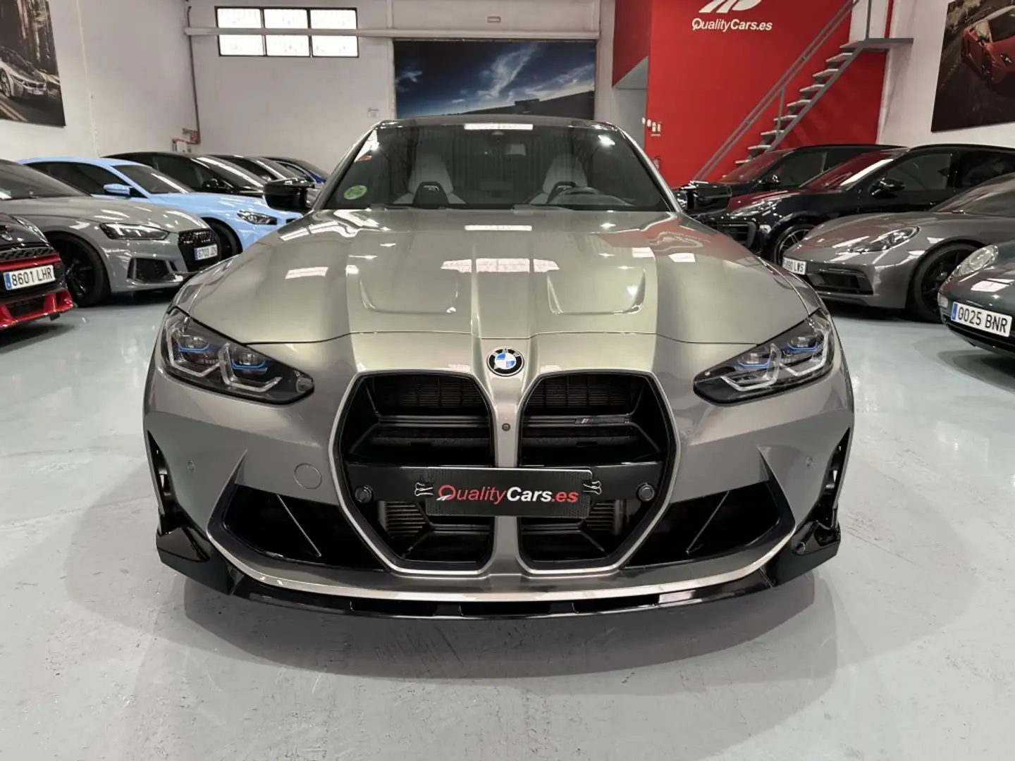 BMW M3 Competition Gris - 2