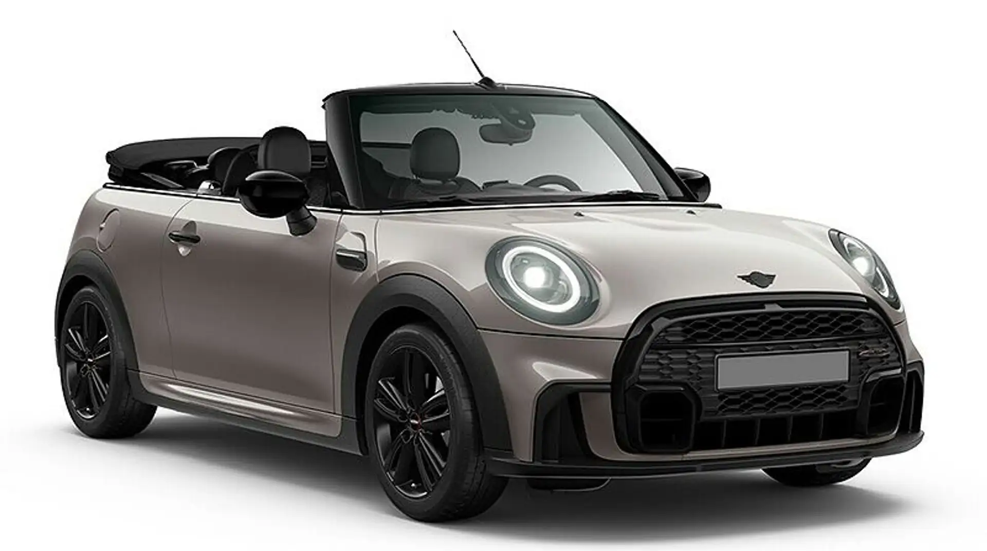 MINI Cooper Cabrio JCW Trim DKG Navi LED Kamera DAB Grigio - 1