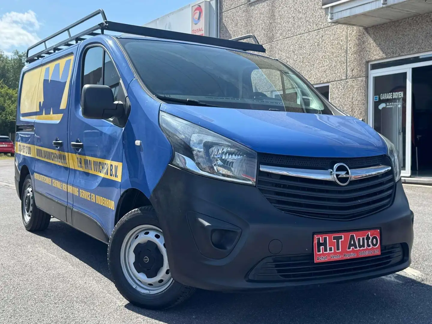 Opel Vivaro 1.6 CDTi/Utilitaire/3 places/100.000Kms/Tvac Bleu - 2