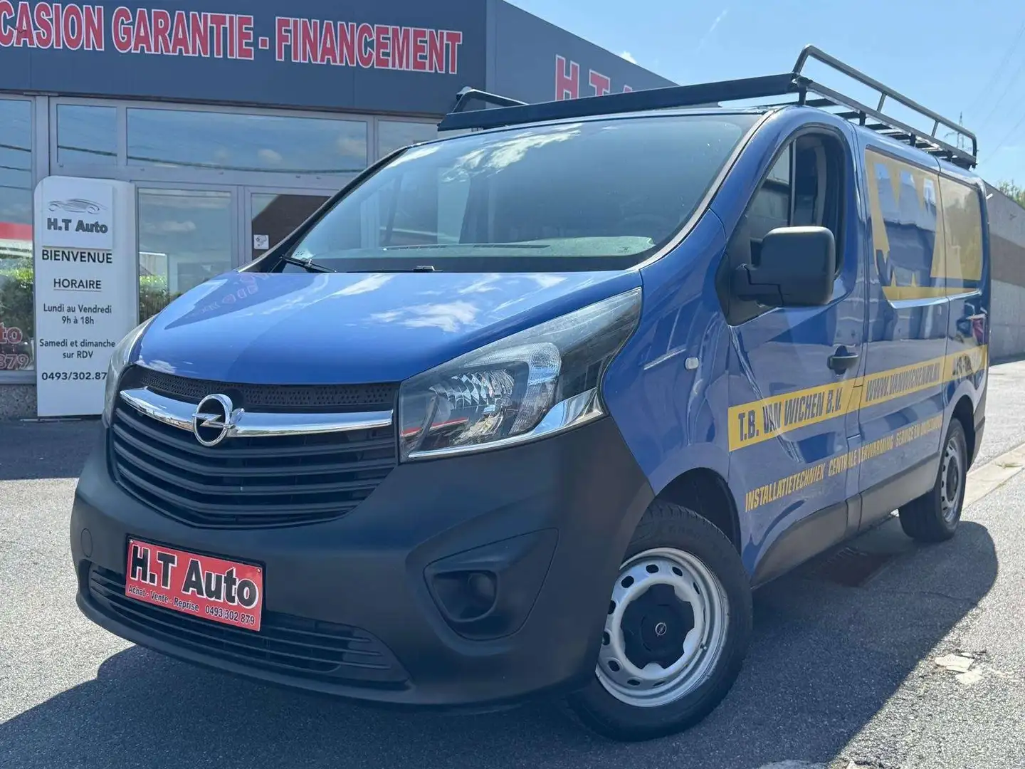 Opel Vivaro 1.6 CDTi/Utilitaire/3 places/100.000Kms/Tvac Bleu - 1