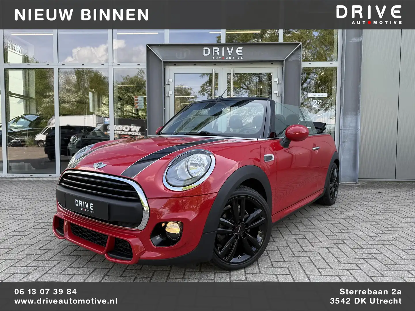 MINI Mini Cabrio 1.5 Pepper John Cooper Works Rojo - 1