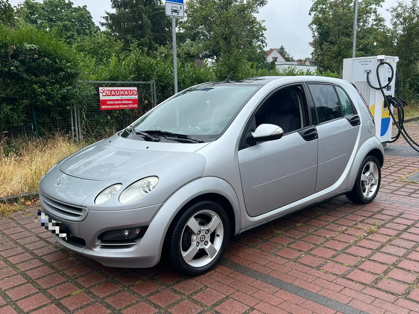 smart forFour 1.1 Automatik *Klima+Glasdach+PDC+TÜV/NEU* 2006 Silber - 1