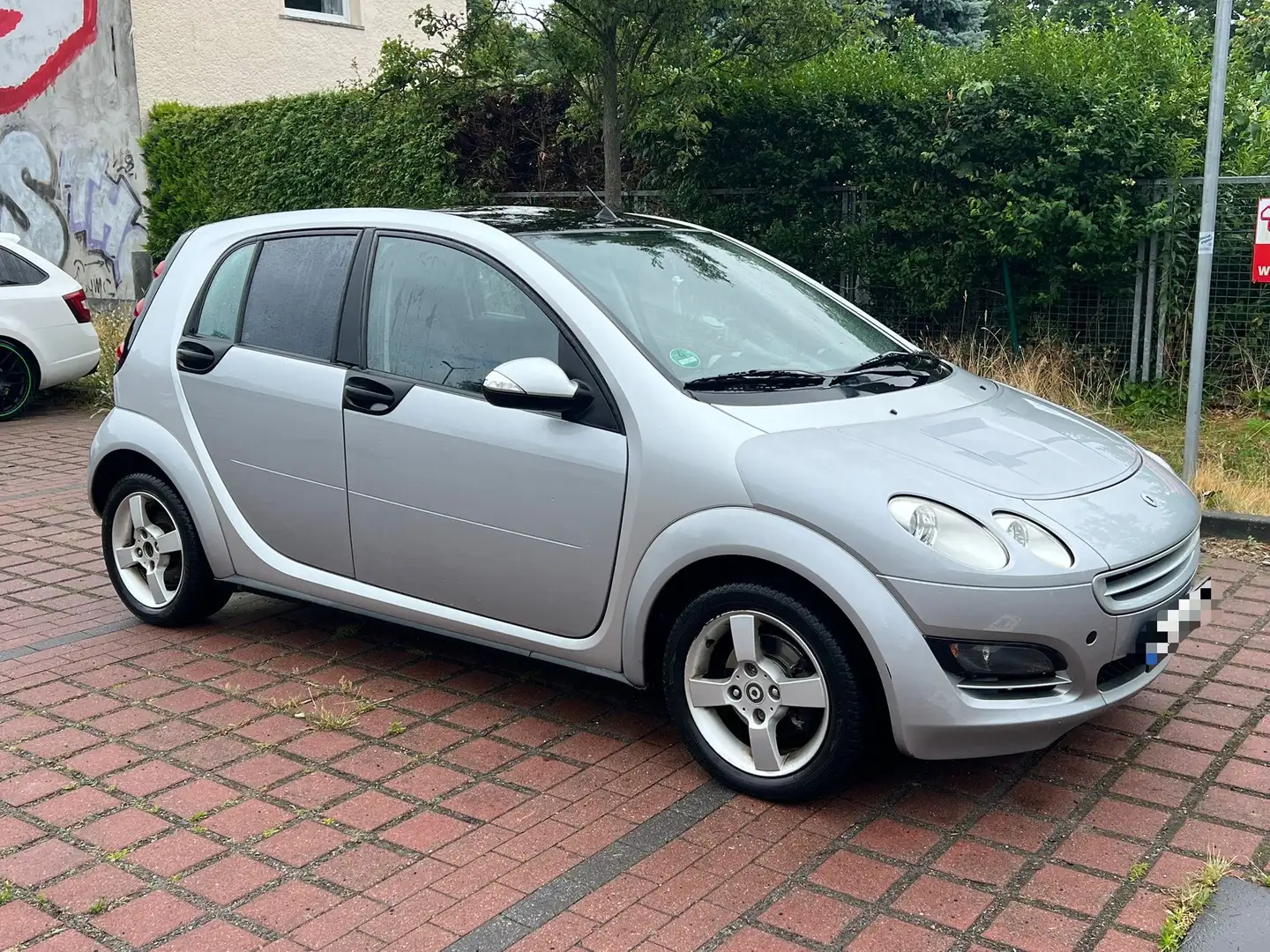 smart forFour 1.1 Automatik *Klima+Glasdach+PDC+TÜV/NEU* 2006 Silber - 2