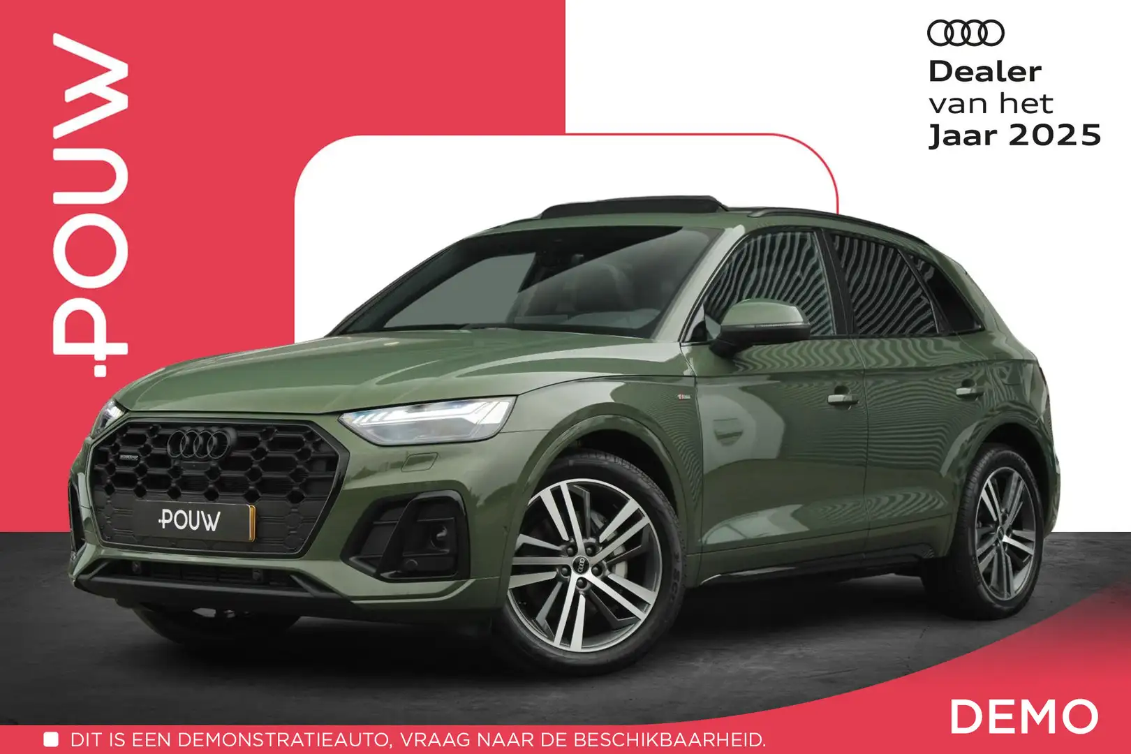 Audi Q5 50 TFSIe 299pk S Edition Competition | Panoramadak Groen - 1
