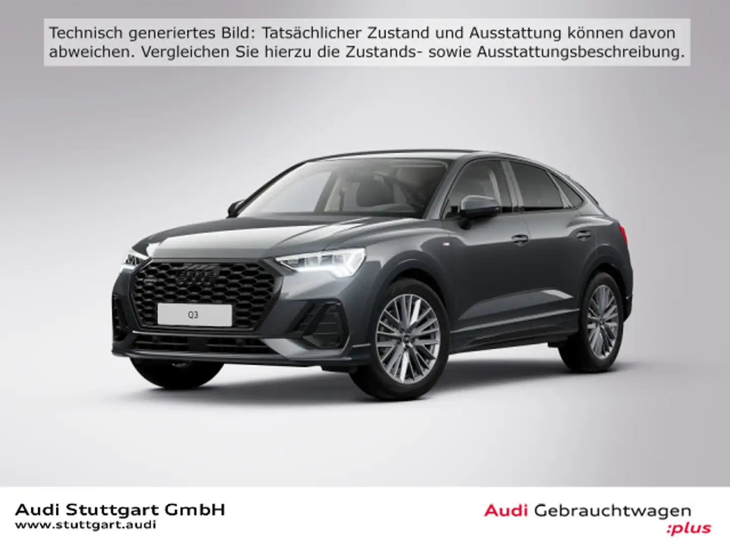 Audi Q3 S line 40 TFSI quattro S tronic Grau - 1