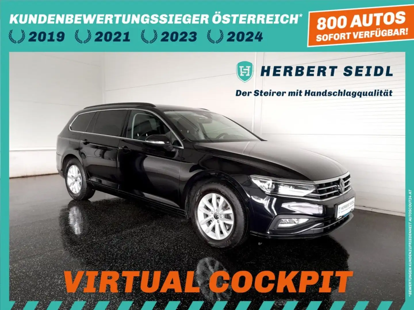 Volkswagen Passat Variant BUSINESS 2,0 TDI DSG *STANDHZG / MATRIX-LED / VIRTUELL / NAVI / ACC / KAMERA / SPORT MASSAGESITZ* Schwarz - 1