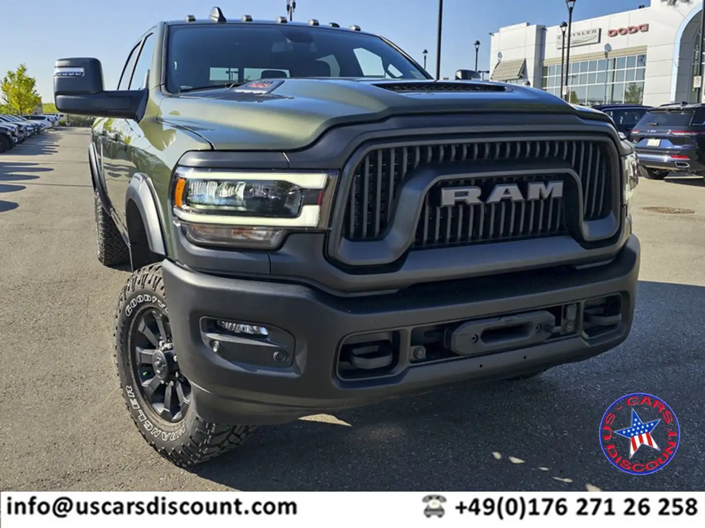 Dodge RAM Neu 2024 RAM 2500 Power Wagon 4x4 V8 Crew 6,4L Grün - 1