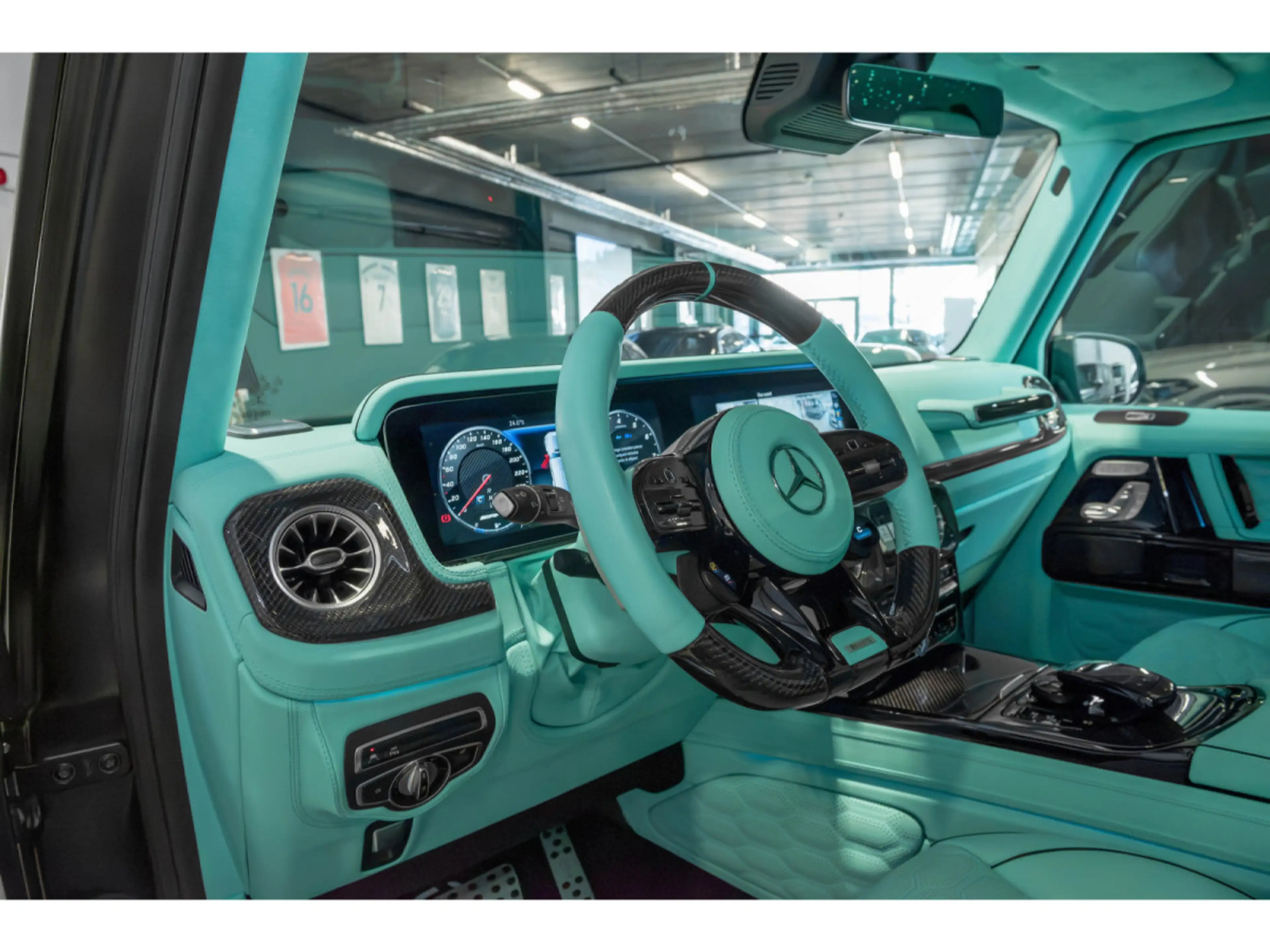 Mercedes-Benz G 63 AMG G800 BRABUS WIDESTAR EDITION ORIGINALE /TIFFANY BL — photo 11
