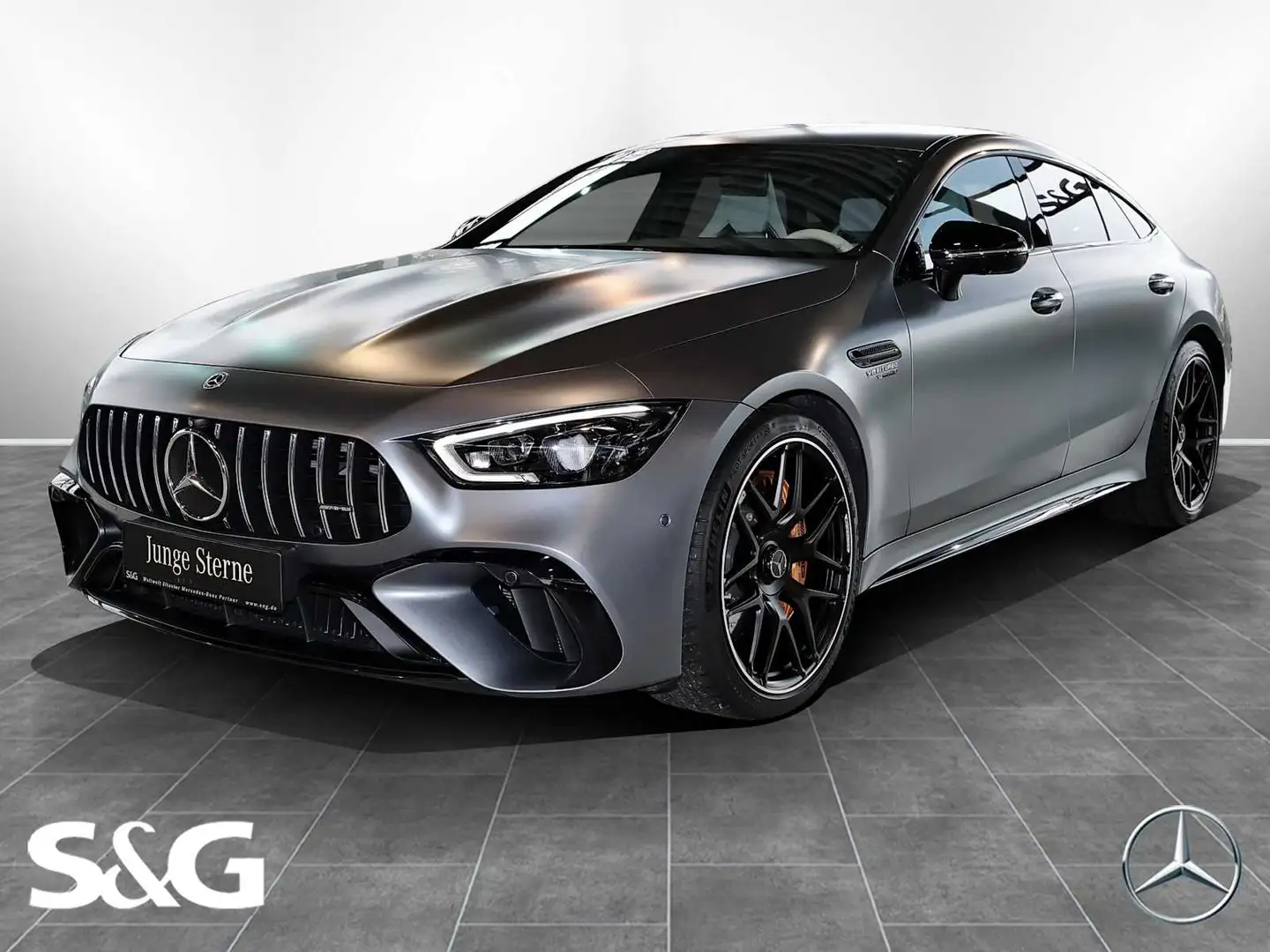 Mercedes-Benz AMG GT E Performance MANUFAKTUR Night HUD Серый - 1
