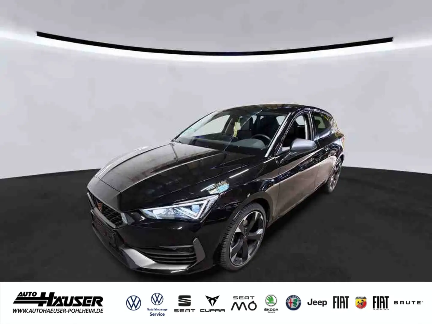CUPRA Leon 1.5 eTSI DSG NAVI KAMERA PARK ACC LED FULL-LINK Schwarz - 1