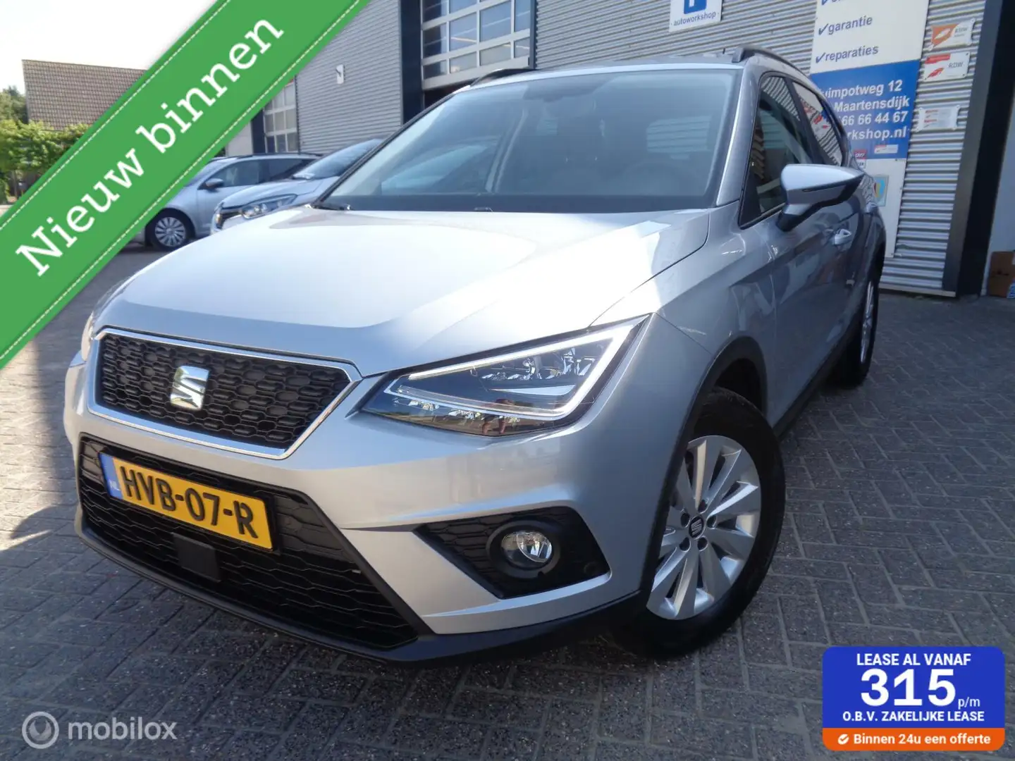 SEAT Arona 1.0 TSI Automaat Style Business/Full LED/Airco/Lm Grau - 1
