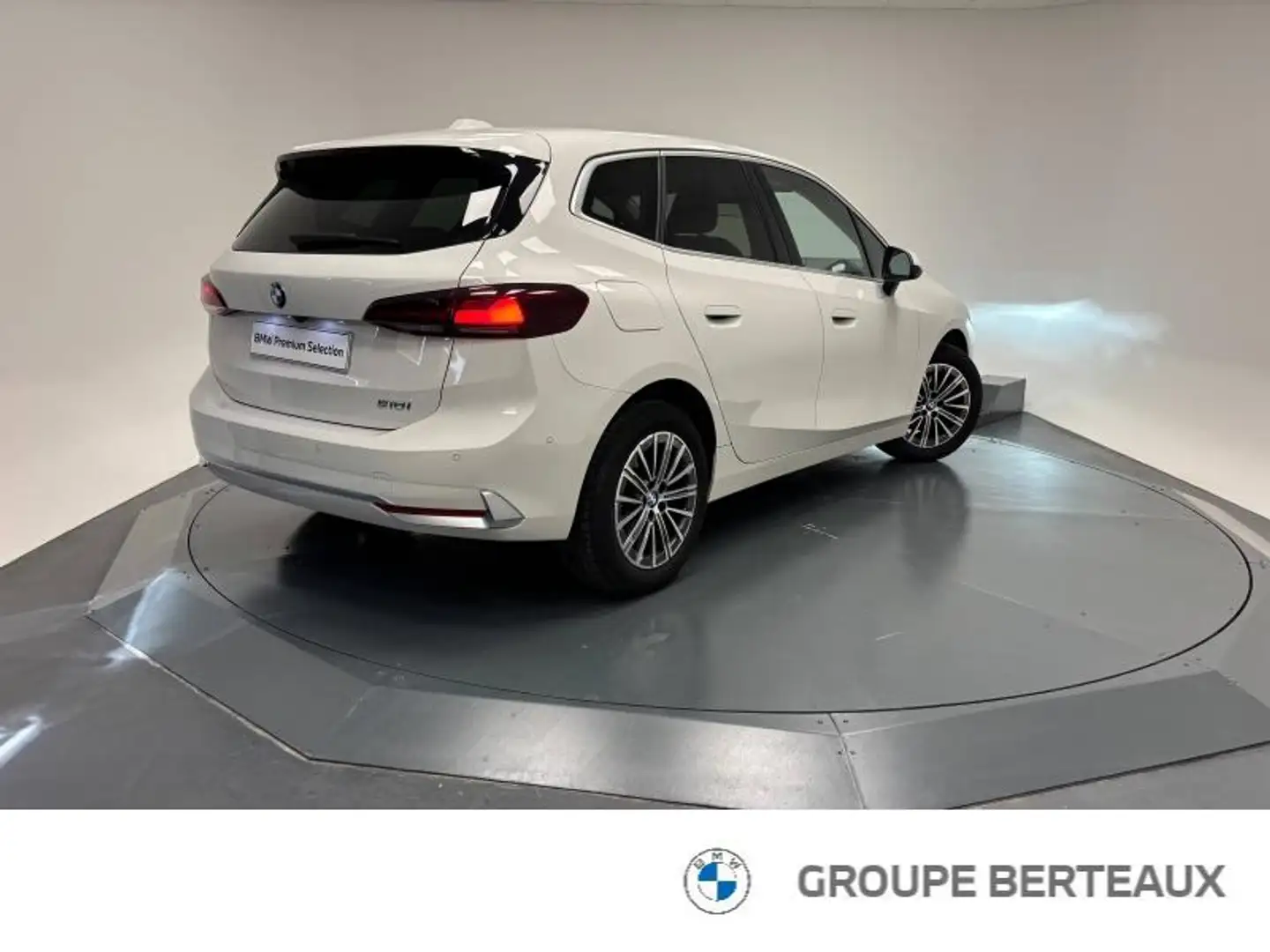 BMW 218 218i 136ch Luxury DKG7 Blanc - 2