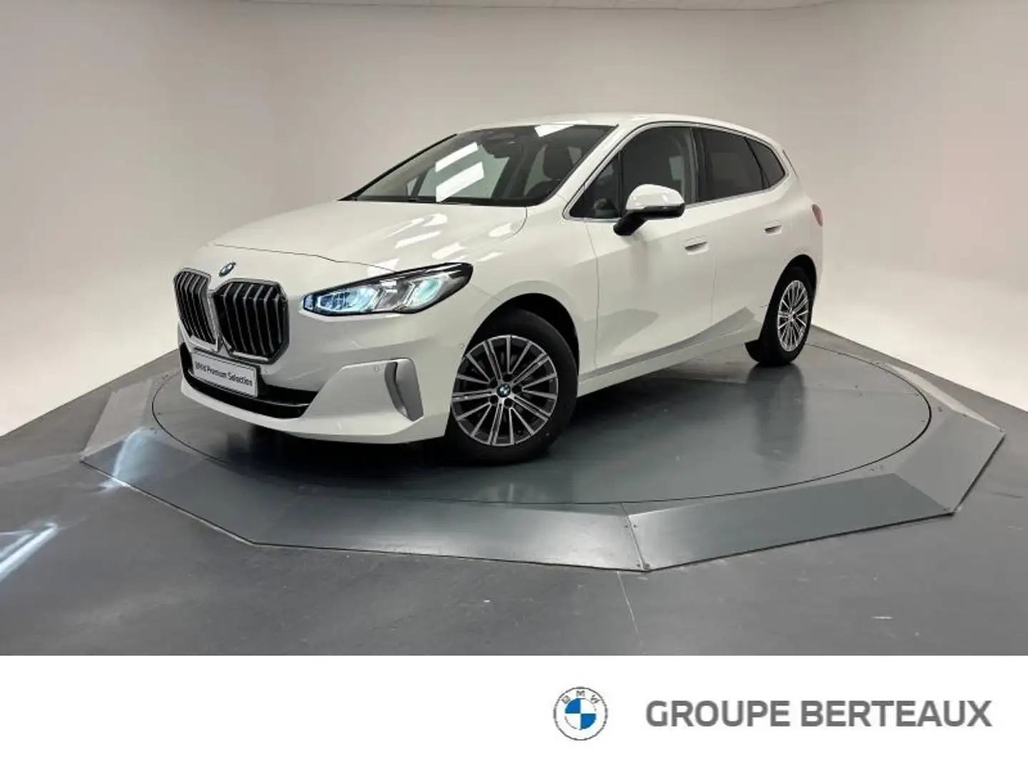 BMW 218 218i 136ch Luxury DKG7 Blanc - 1
