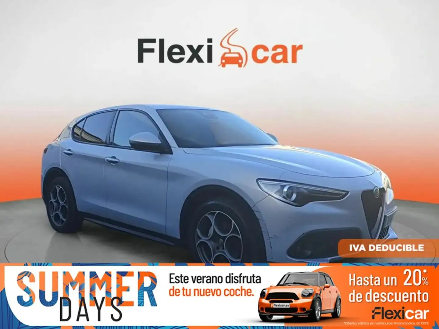 Alfa Romeo Stelvio 2.2 Diesel 118kW (160cv) SPRINT RWD Gris - 1