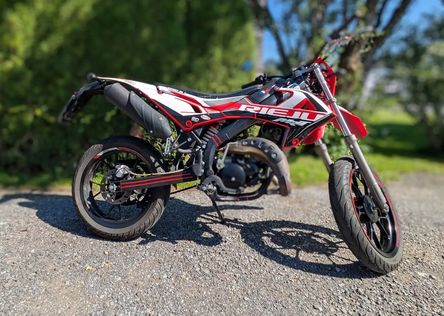 Rieju MRT 50 Replica E5 schwarz/rot Fekete - 1