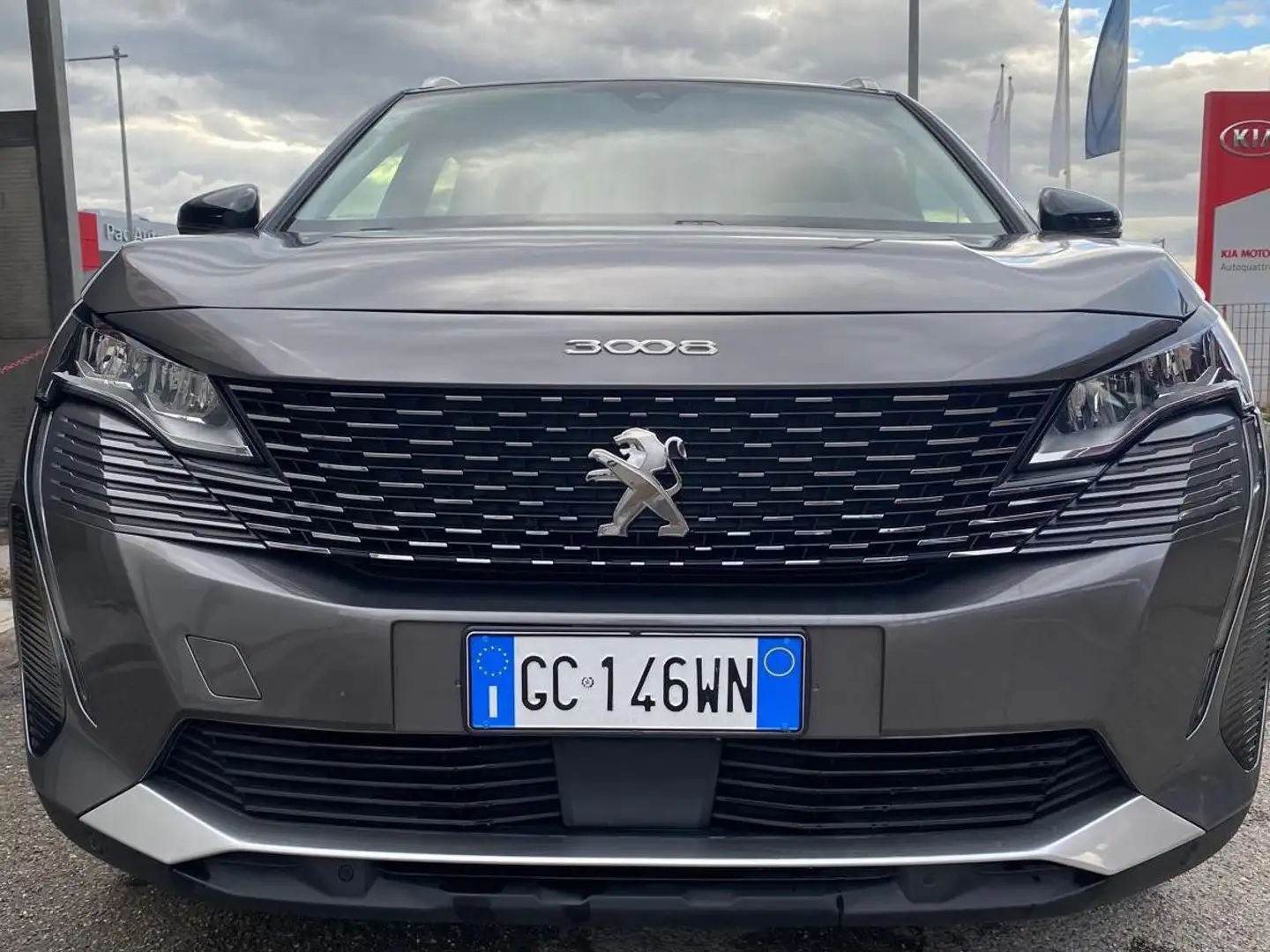 Peugeot 3008 3008 II 2021 1.5 bluehdi Allure Pack s Grigio - 2