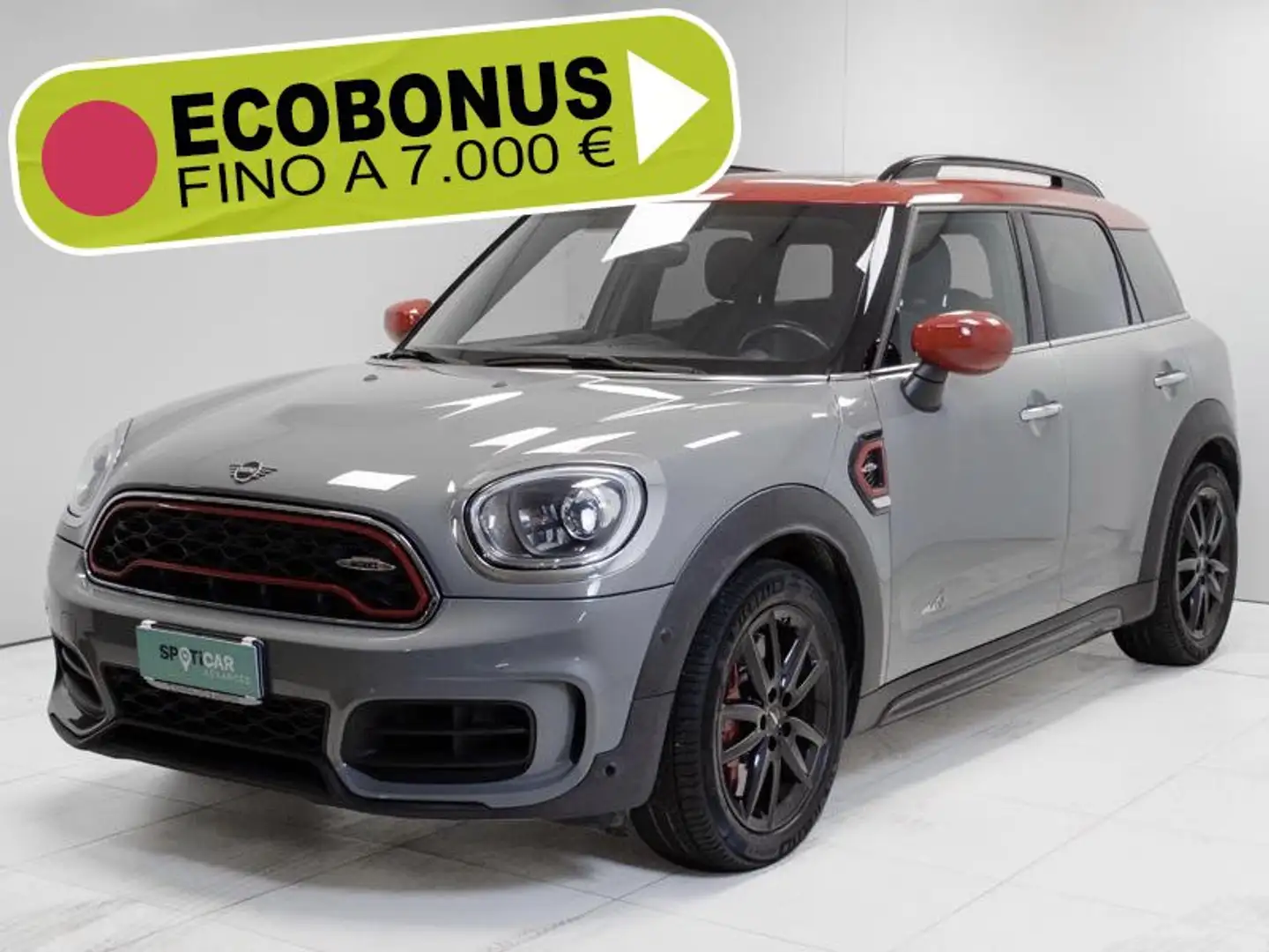 MINI John Cooper Works Countryman Mini Countryman 2.0 JCW auto Gris - 1