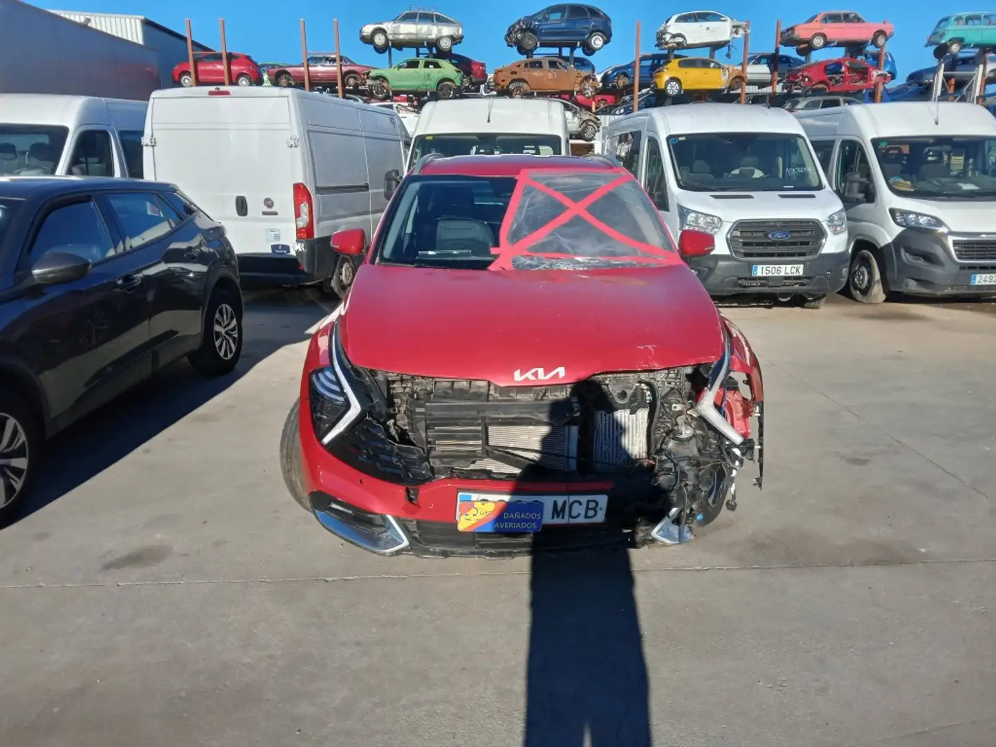 Kia Sportage 1.6 T-GDi HEV Tech 4x4 Rojo - 2