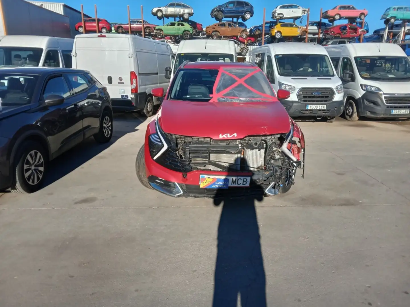 Kia Sportage 1.6 T-GDi HEV Tech 4x4 Rojo - 1