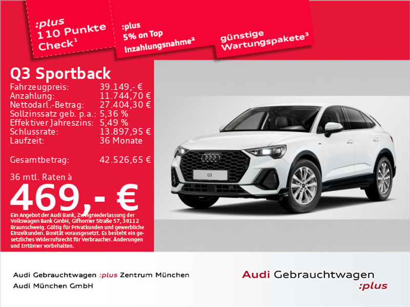 Audi Q3 35 TFSI S tronic S line Virtual/ACC