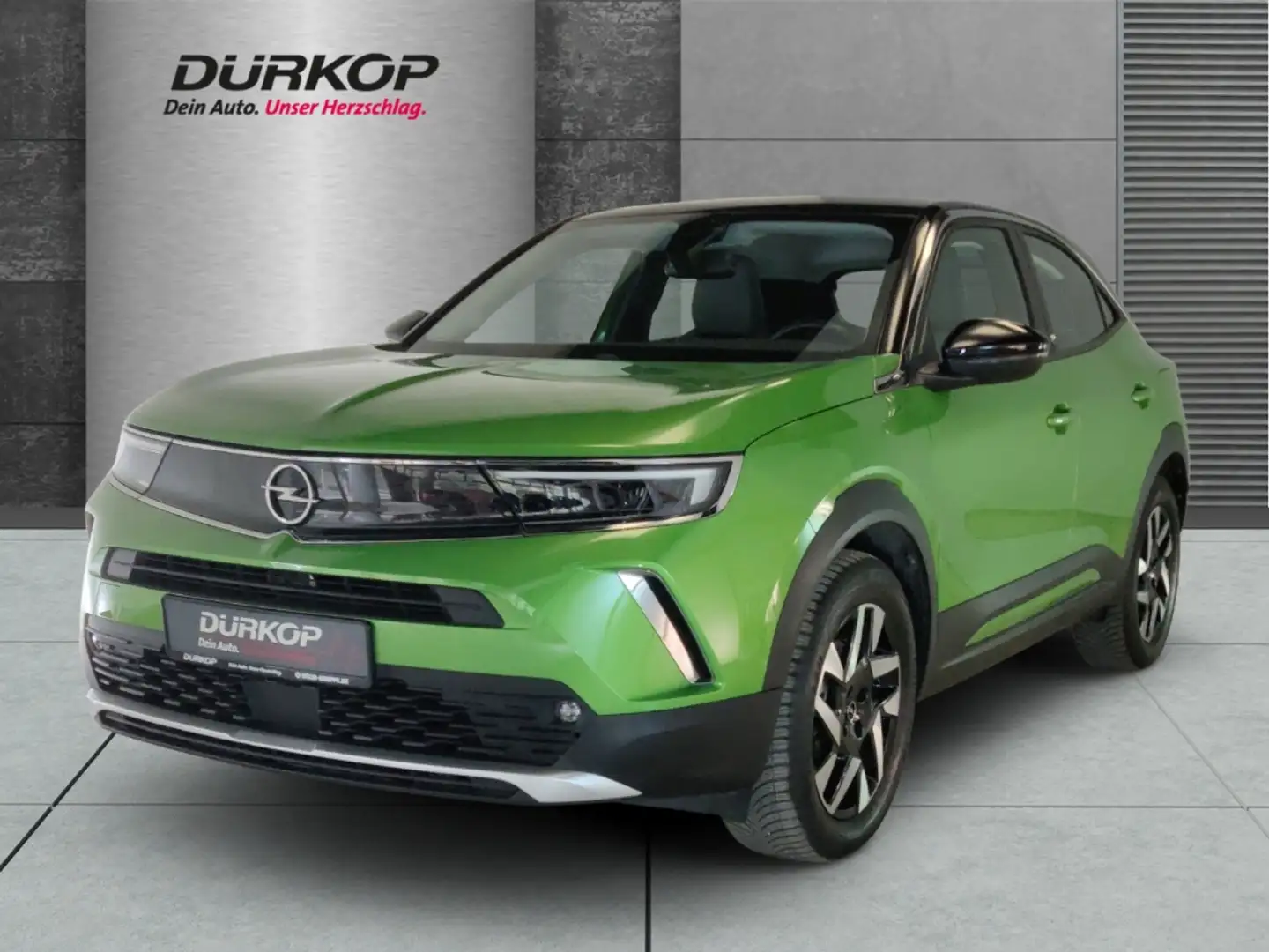 Opel Mokka-E Elegance AT Sitzheizung Rückfahrkamera Klimaautoma Grün - 1