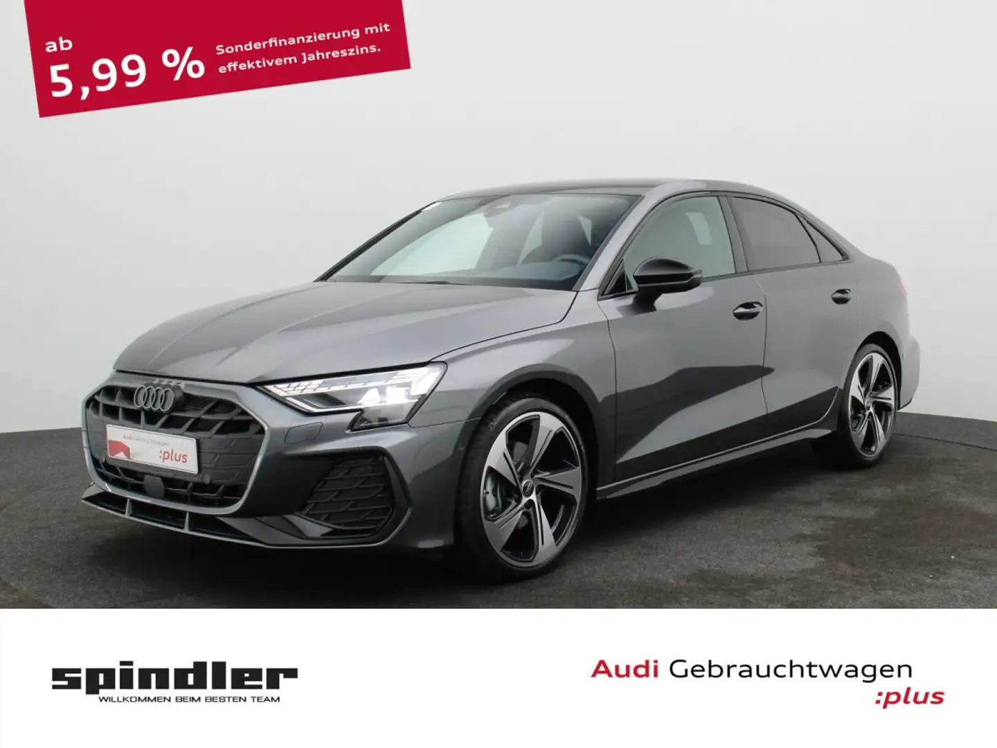 Audi A3 Limousine S-Line 35TFSI S-tronic/ Matrix, RFK Grau - 1