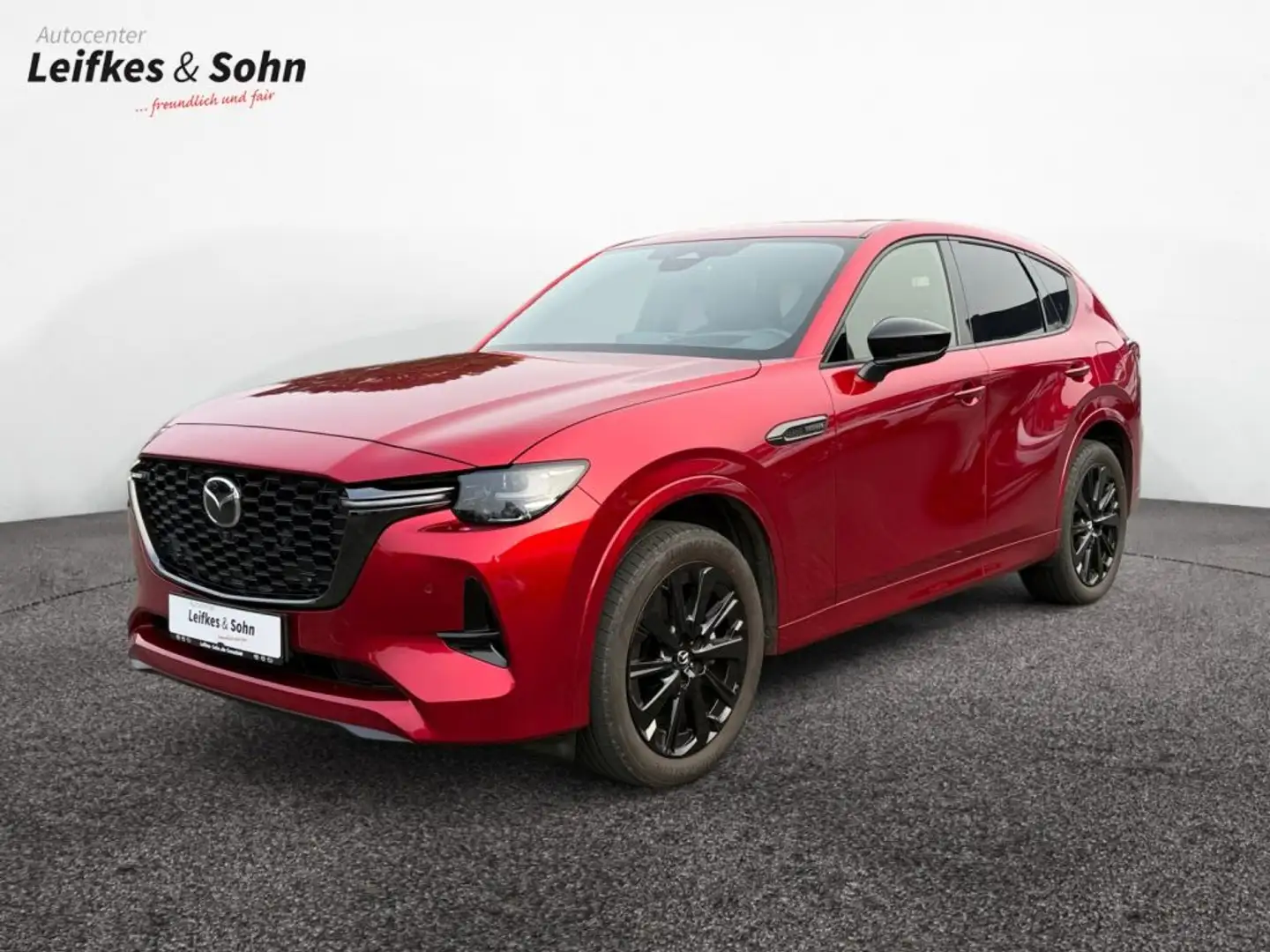 Mazda CX-60 e-SKYACTIV-D 254 M HYBRID AWD HOMURA PLUS Rojo - 1