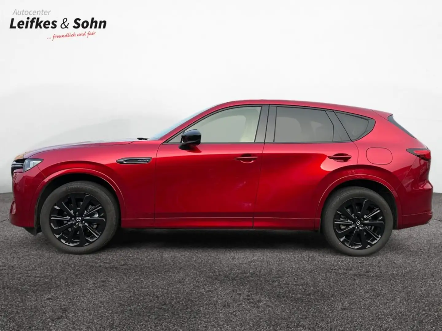 Mazda CX-60 e-SKYACTIV-D 254 M HYBRID AWD HOMURA PLUS Rojo - 2
