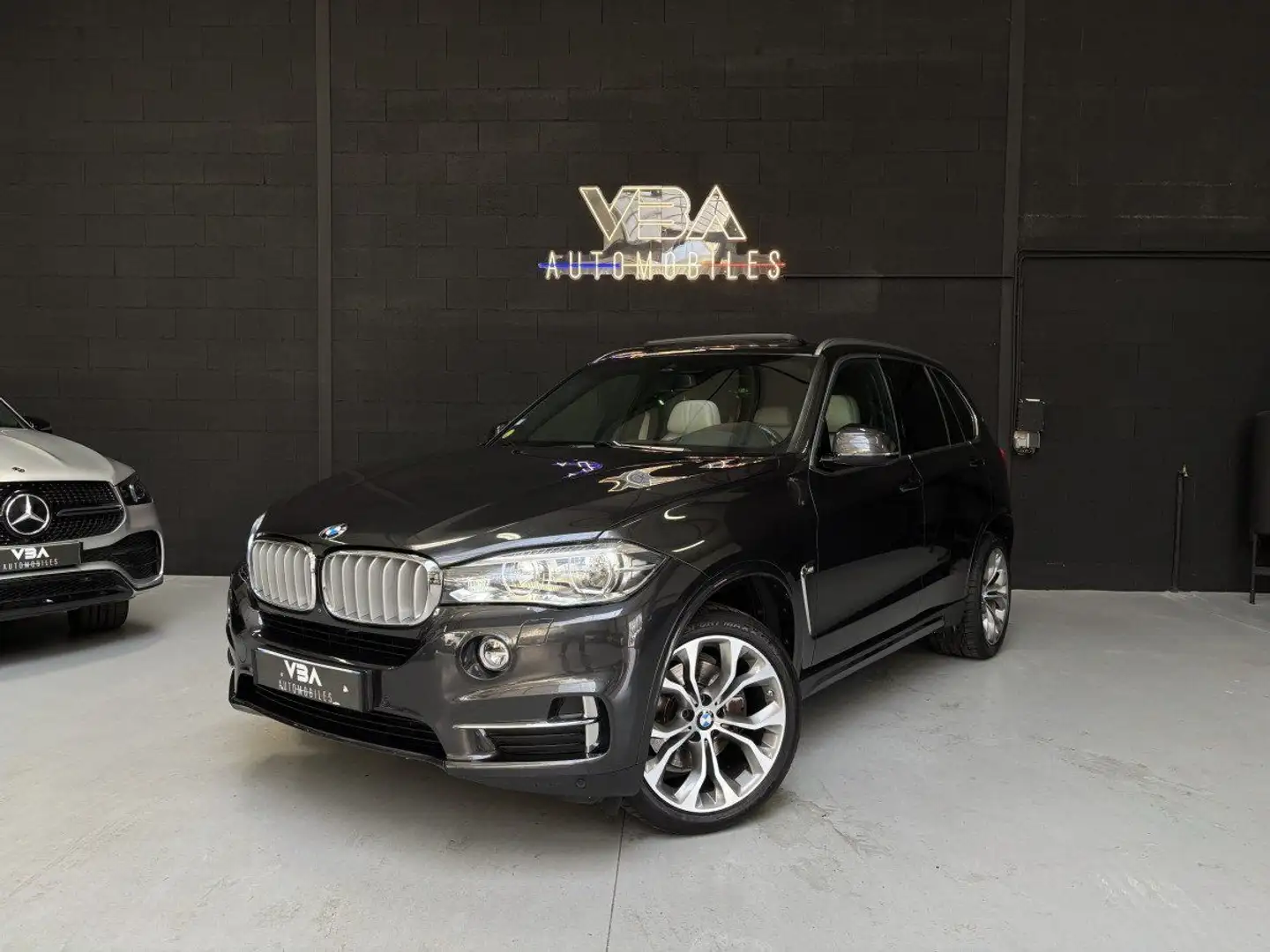 BMW X5 (3) xDrive40d 313 ch Exclusive BVA8 Gris - 1