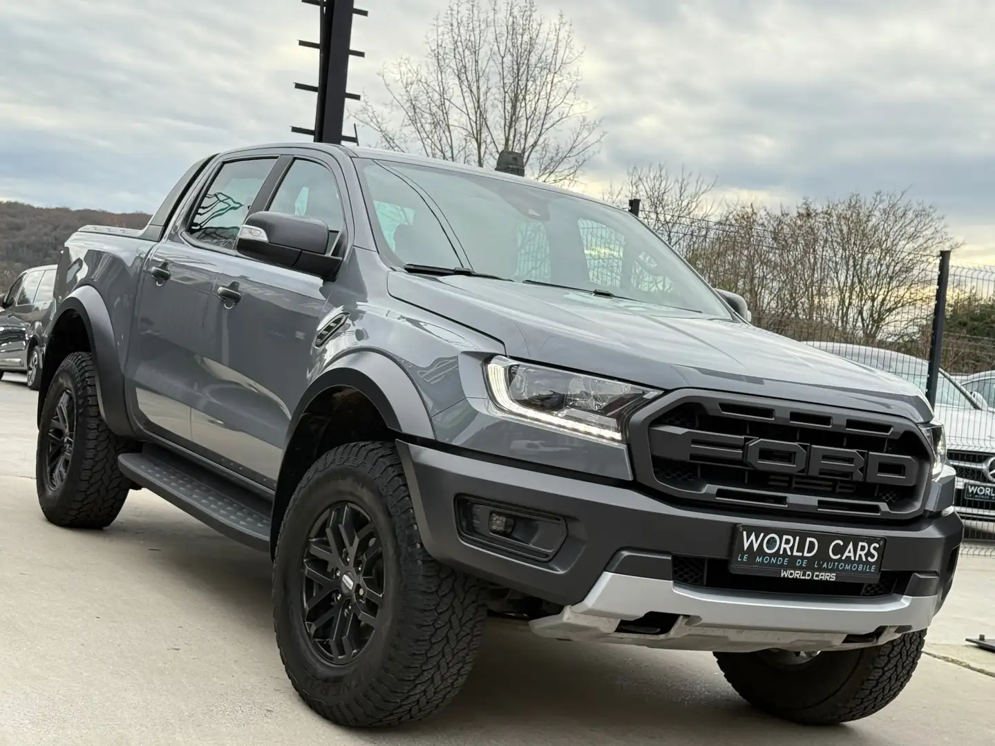 Ford Ranger Raptor 2.0 BiT TVAC*BTWIN CAMERA NAVI AUTO FULL OP Gris - 2