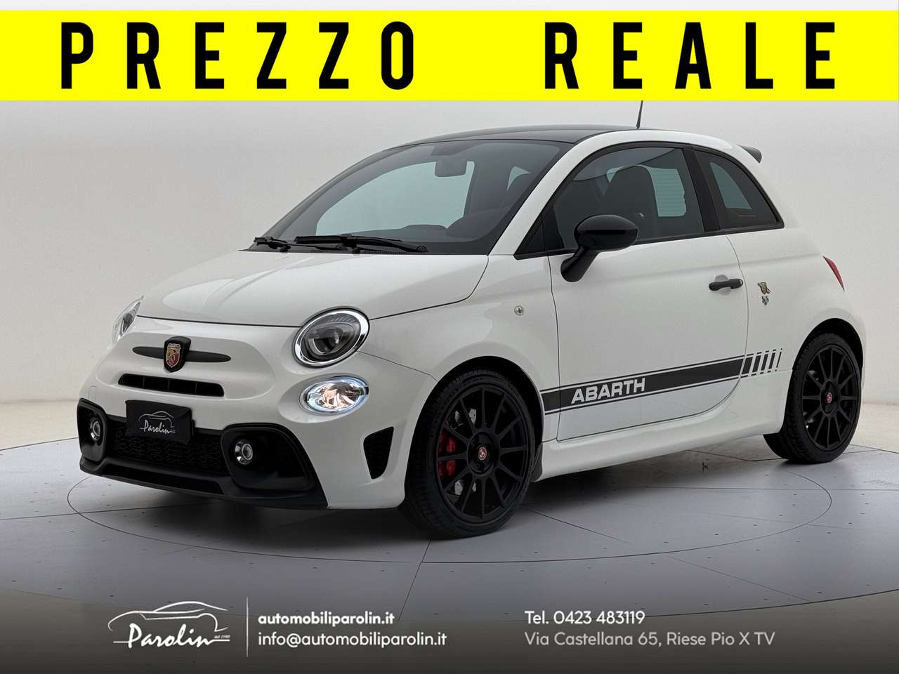 Abarth 595 1.4 t-jet esseesse 180cv Akrapovic-Black pack