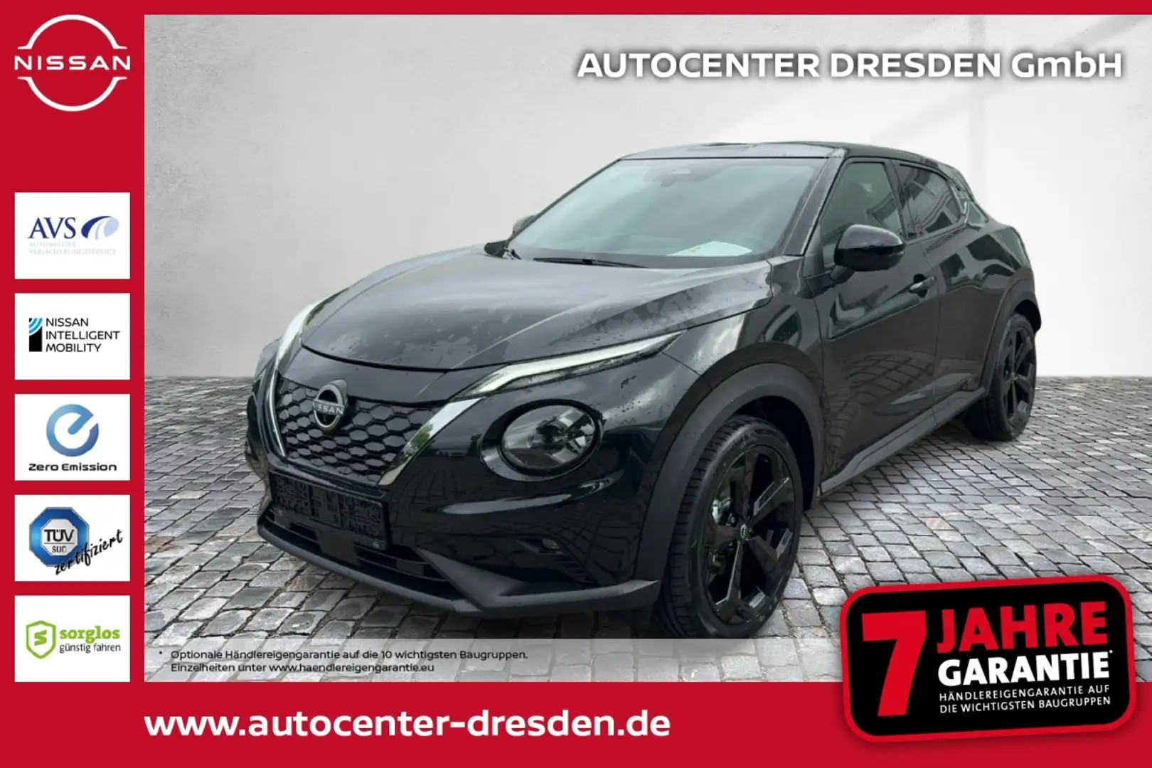 Nissan Juke 1.6 HYBRID 143 PS Tekna Navi SpurH Kam Bose Noir - 1