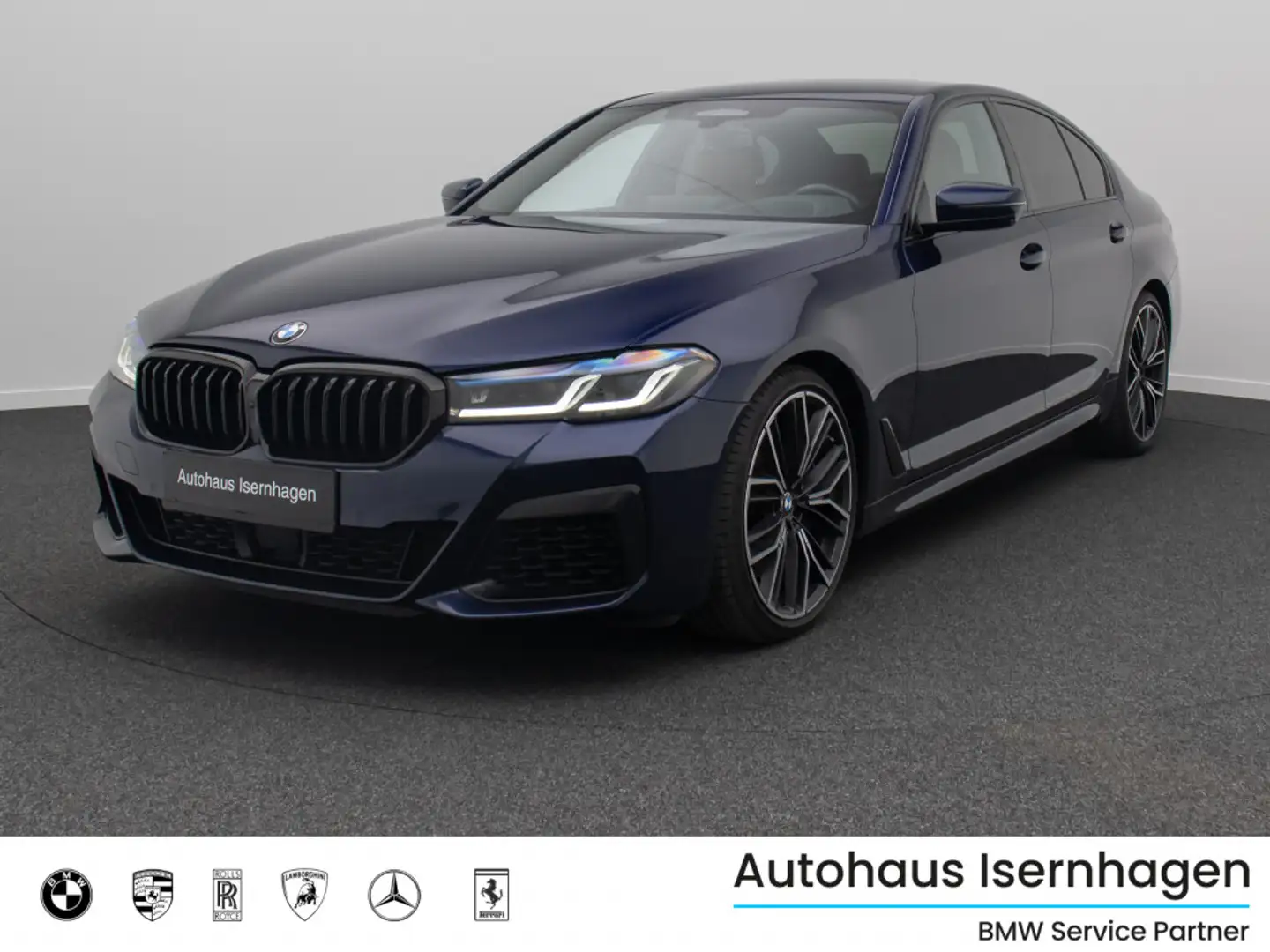 BMW 550 B&W Laser 360°HUD DAB Komfort 20Zoll Bleu - 1