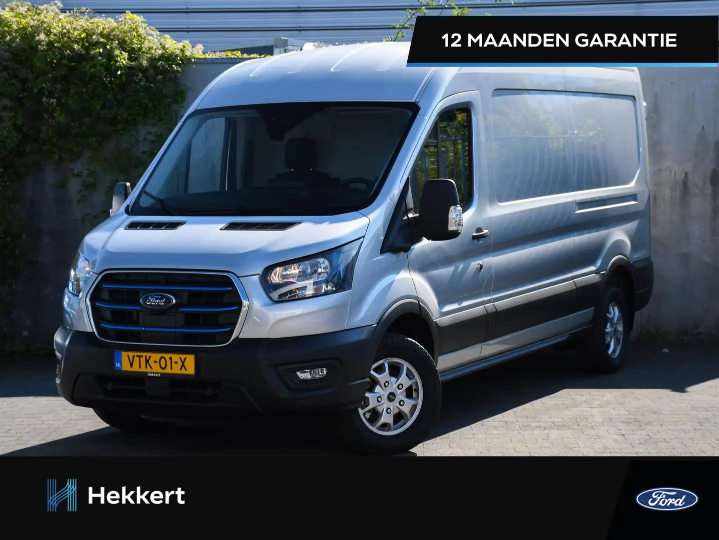 Ford E-Transit Trend GB 350 L3H2 68kWh 184pk Automaat ADAP. CRUIS Gri - 1
