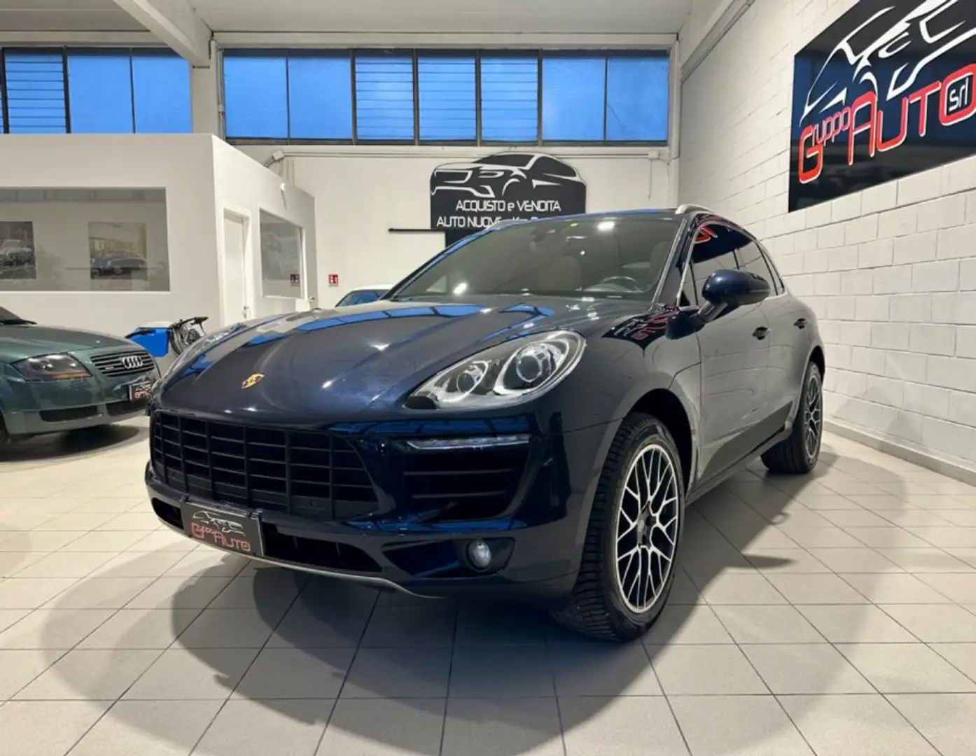 Porsche Macan 3.0 S Diesel *TETTO*PASM*BOSE* Синій - 1