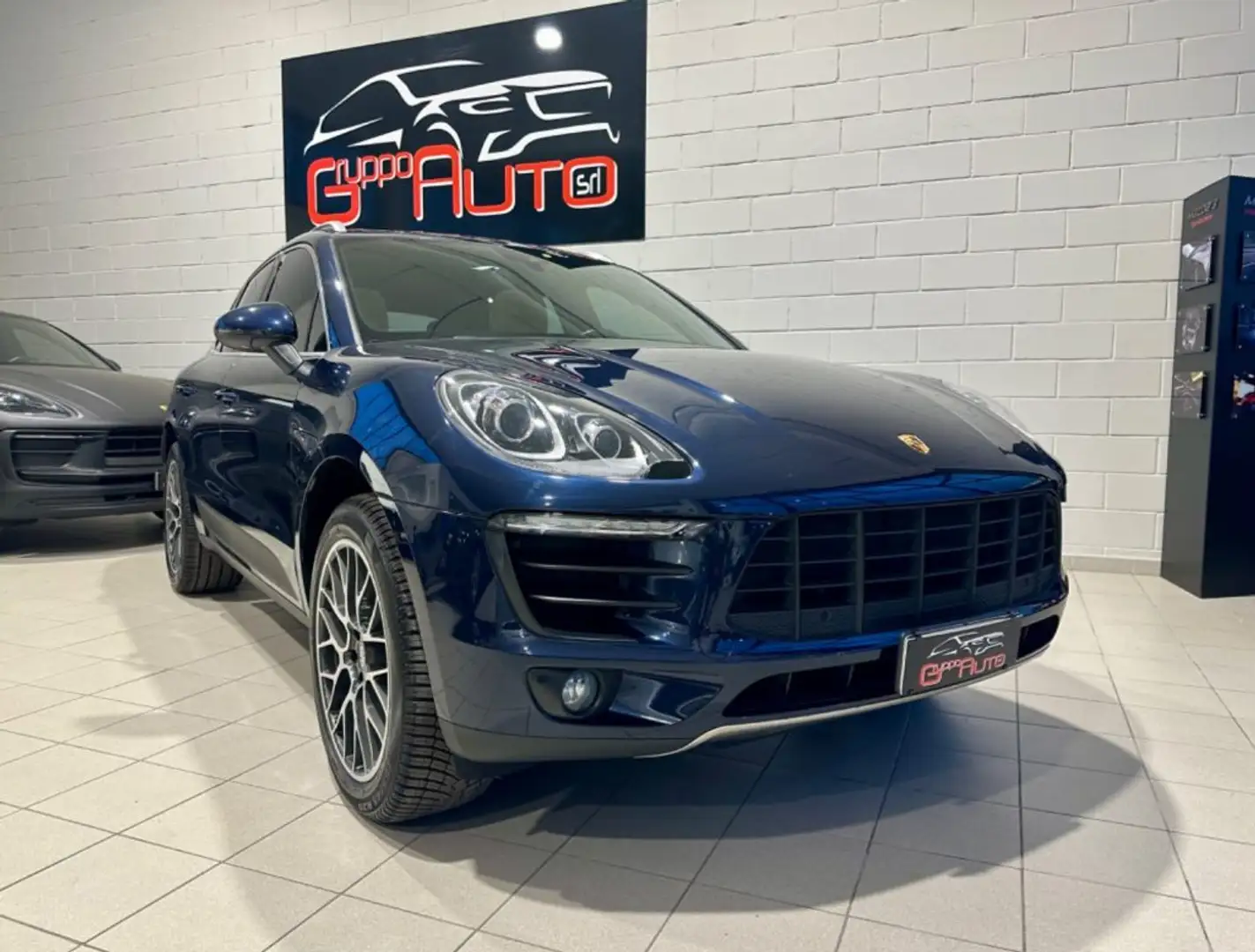 Porsche Macan 3.0 S Diesel *TETTO*PASM*BOSE* Синій - 2