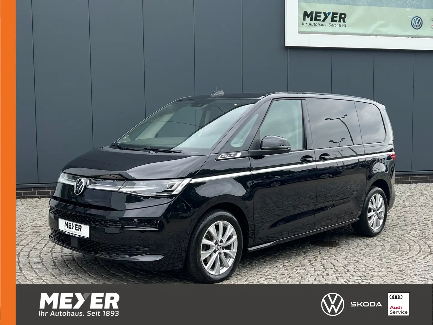 Volkswagen T7 Multivan Style 2.0 TDI DSG *AHK, IQ.Light, Panorama, LM'-1 Schwarz - 1