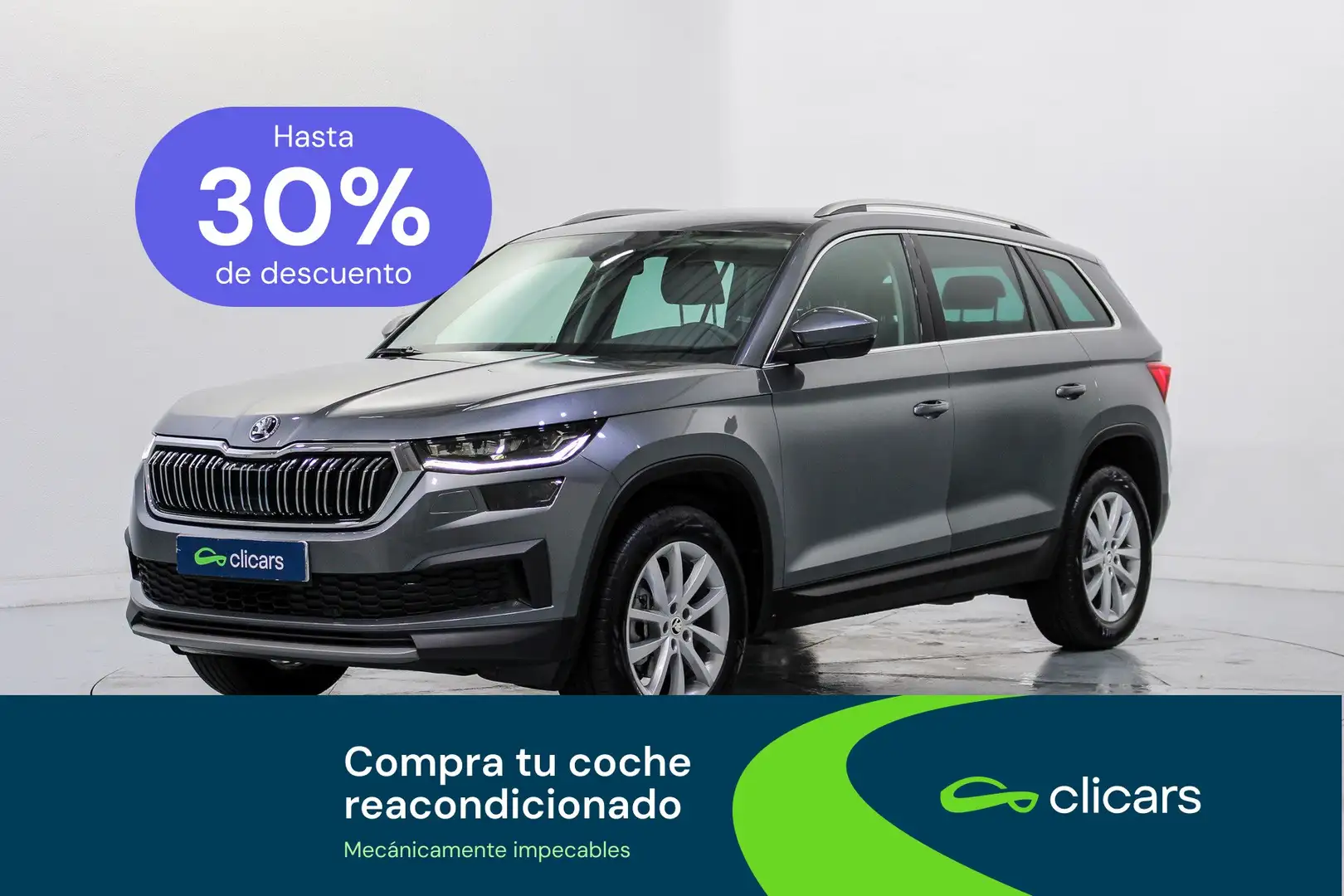 Skoda Kodiaq 2.0TDI AB tech Style 4x2 DSG 110kW Gris - 1