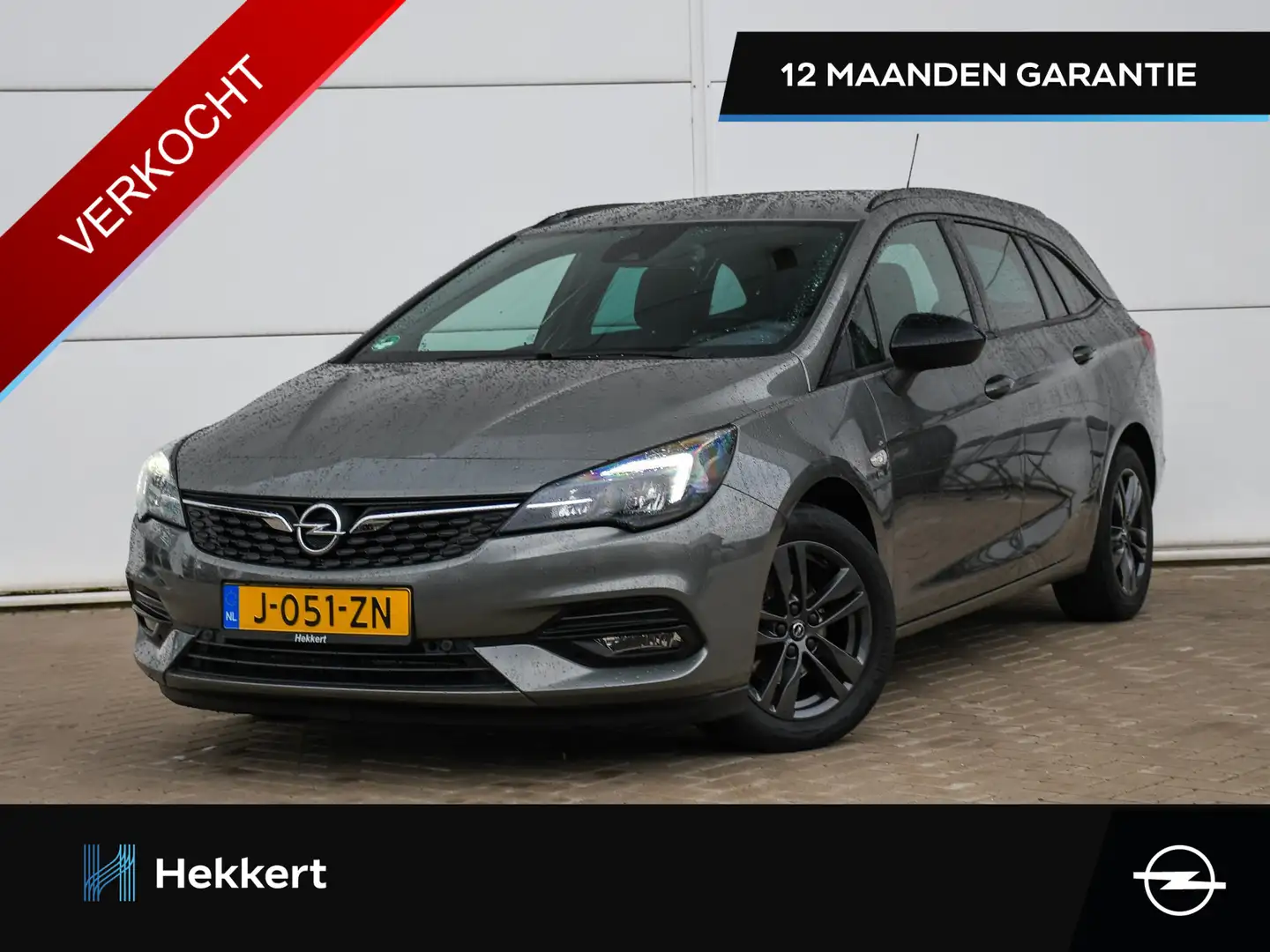 Opel Astra Sports Tourer Edition 1.2 110pk 16''LM | CRUISE.C Gris - 1