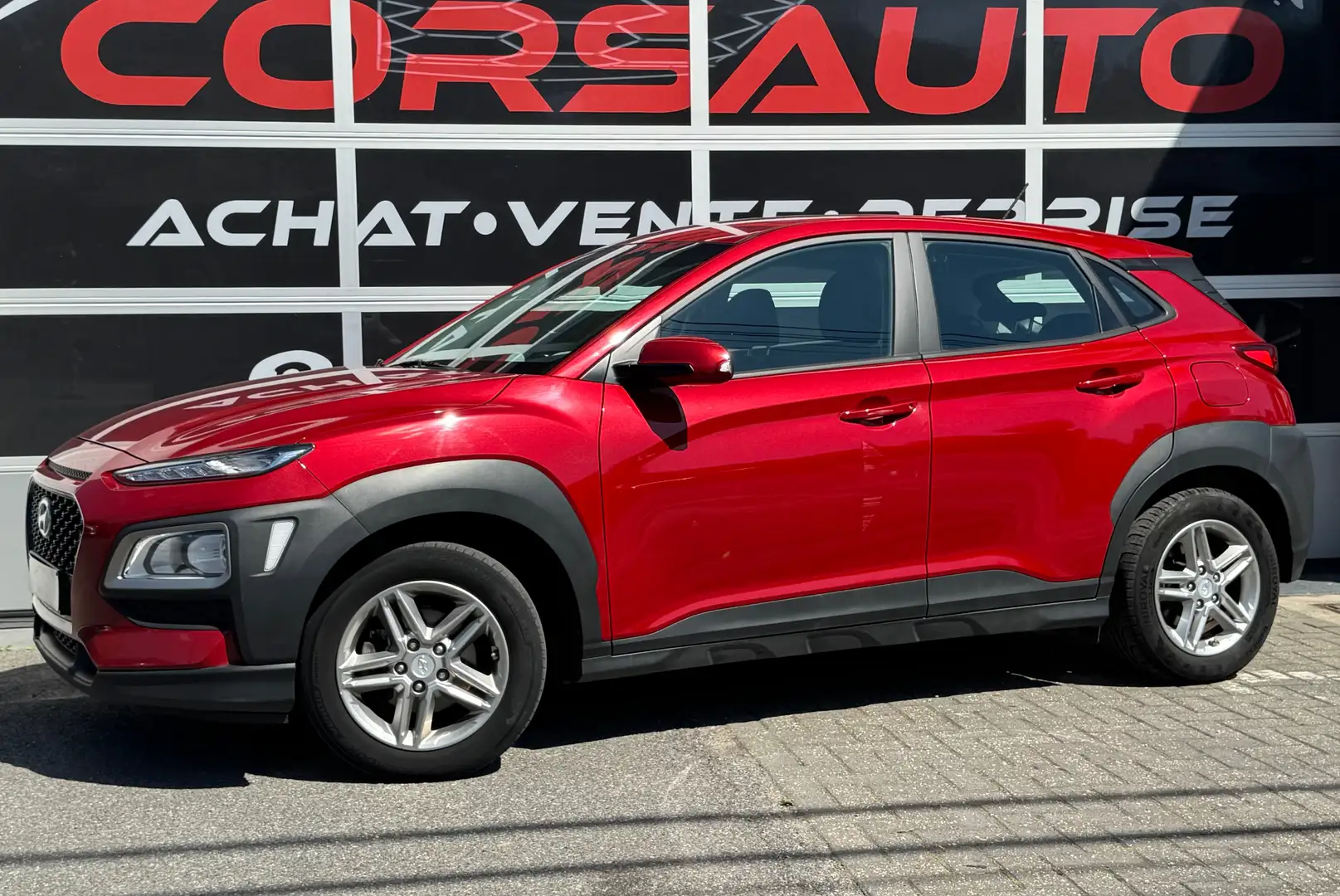 Hyundai KONA Kona 1.6 CRDi CLIM CRUISE VLT MULT TEL JA Rouge - 1