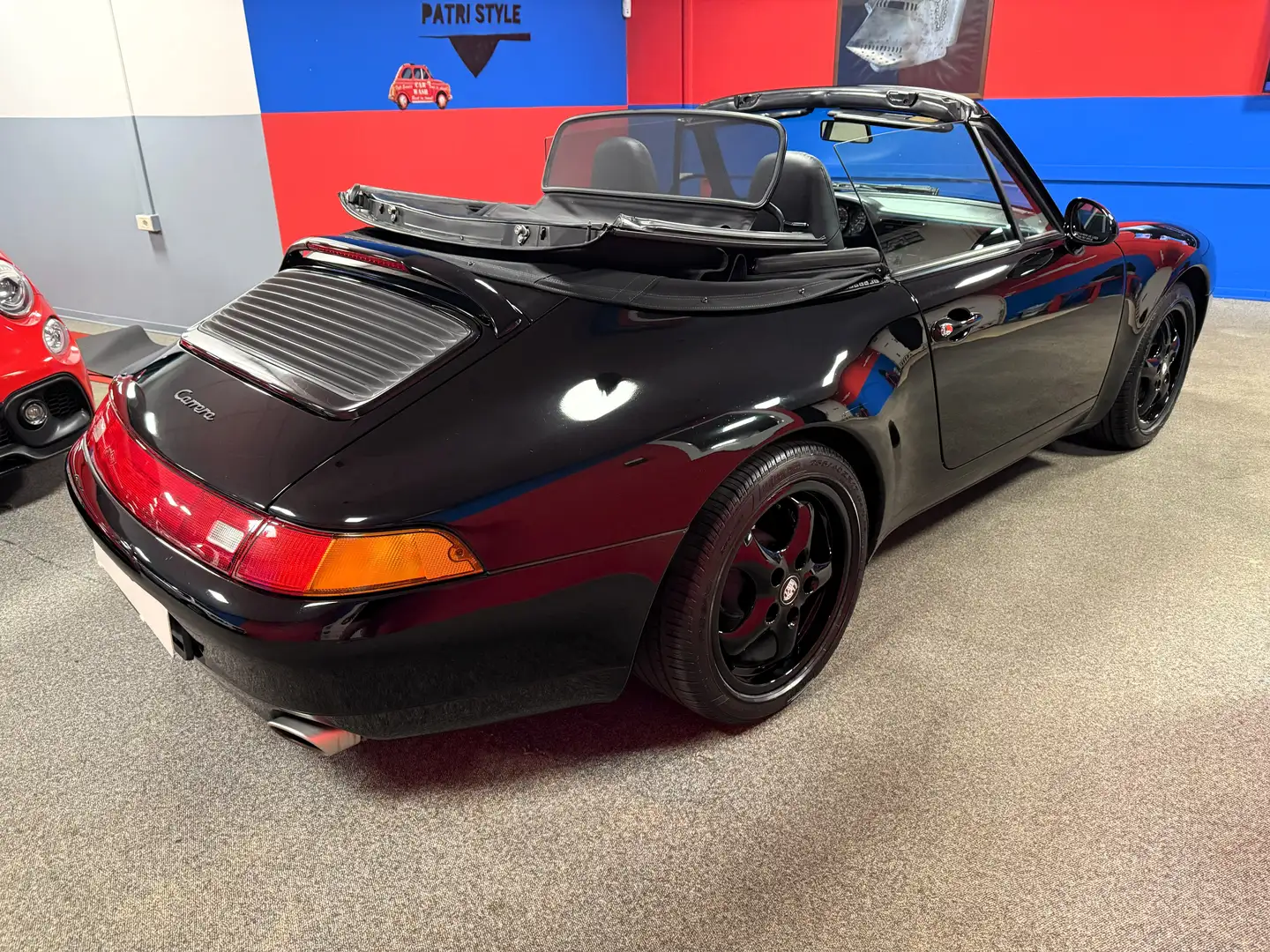 Porsche 993 911 Cabrio 3.6 Carrera CABRIOLET    ISCRIZIONE ASI Zwart - 1